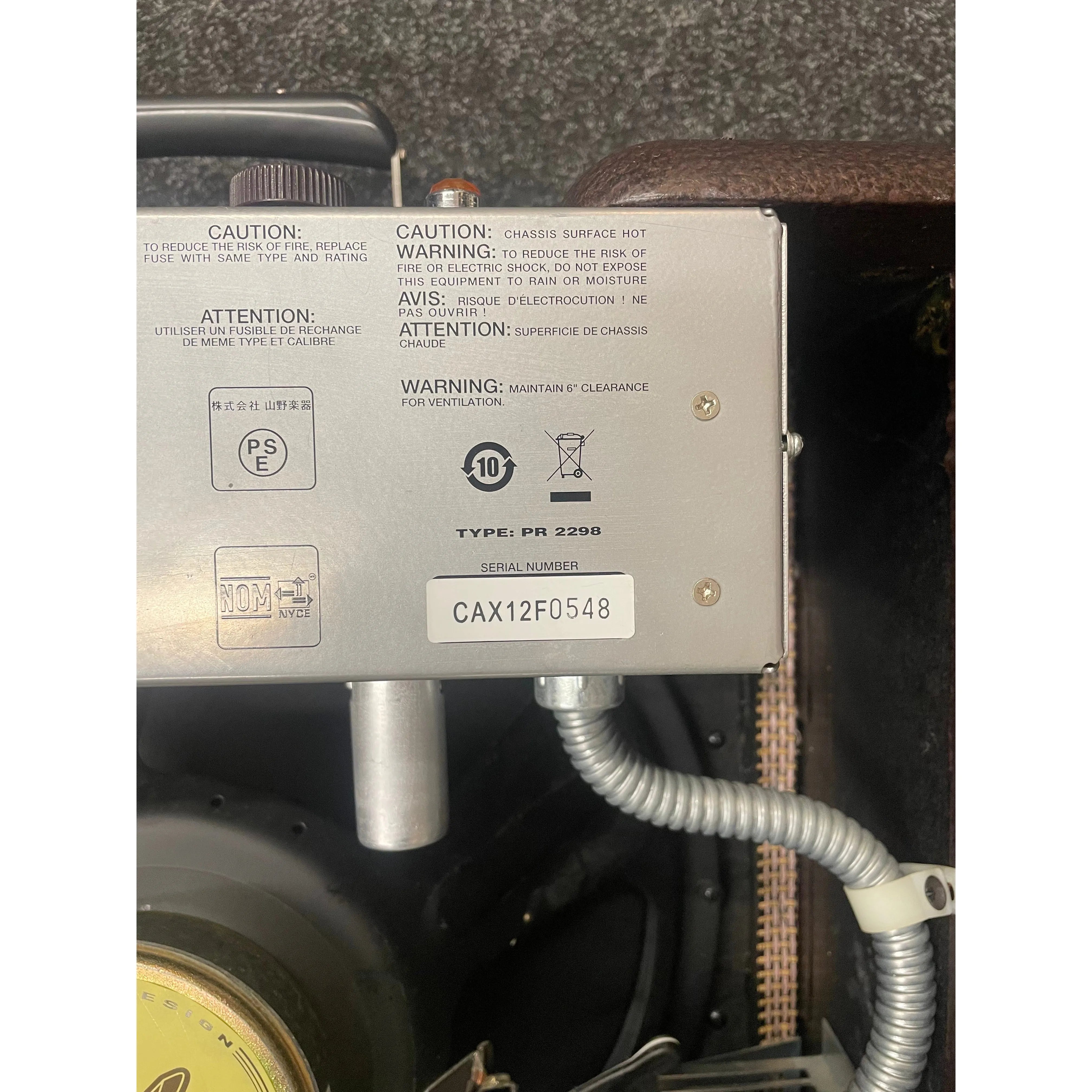 Fender Excelsior Pawn Shop Series 75-Watt 1x15" Guitar Combo 2012-2013 Pre-Owned