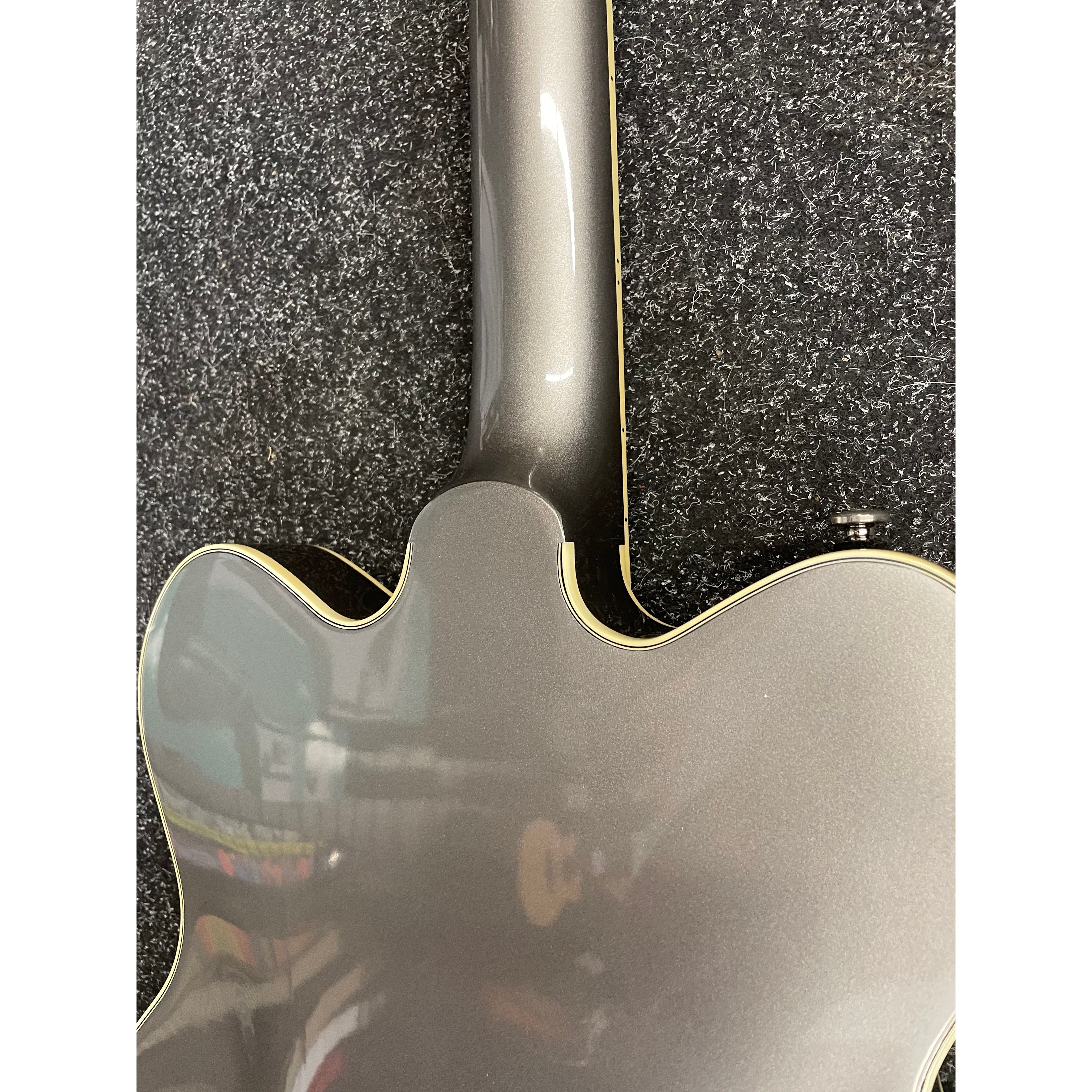 Gretsch G2622 Streamliner Hollowbody Electric Guitar with Center Block, Double-cut & V-Stoptail in Gun Metal Pre-Owned