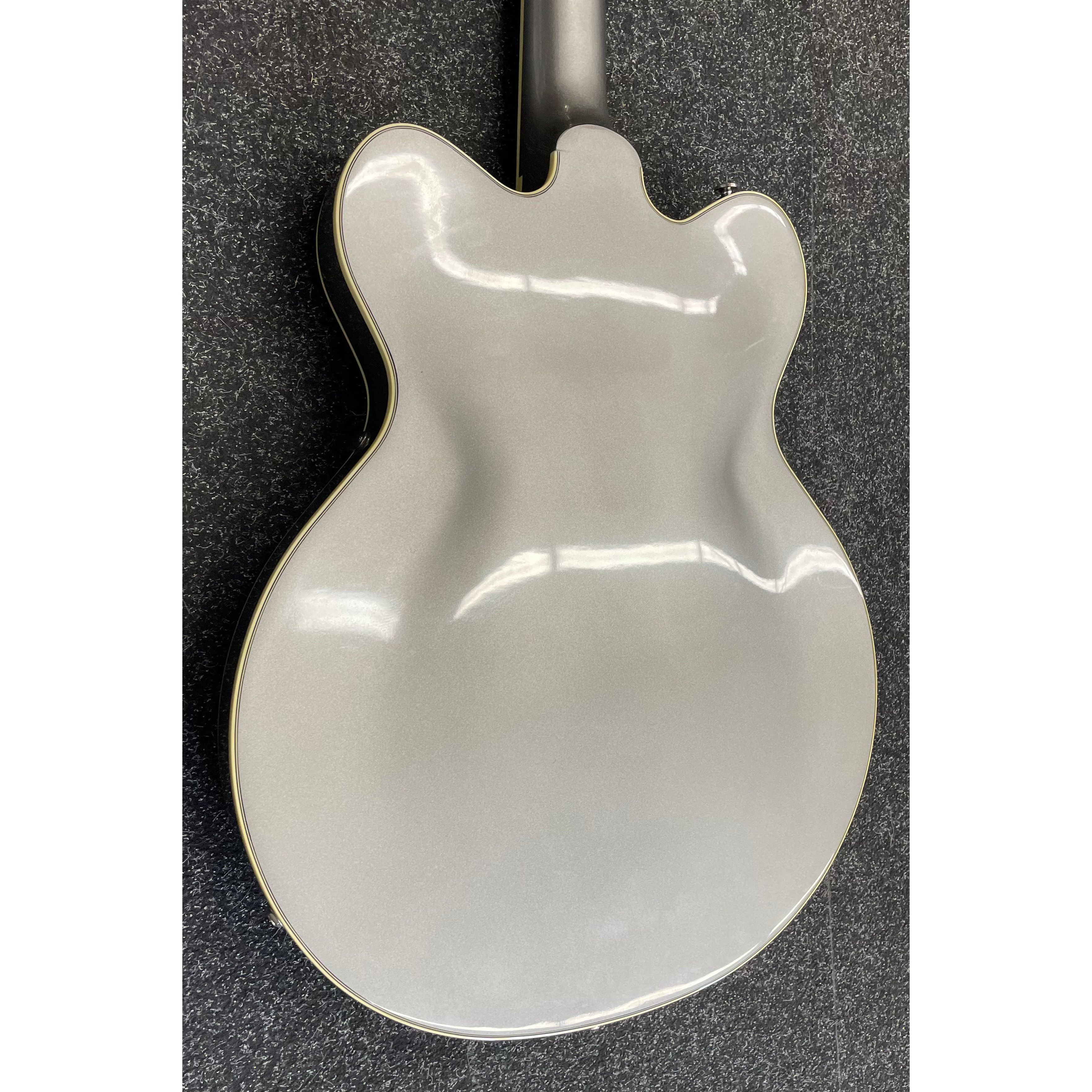 Gretsch G2622 Streamliner Hollowbody Electric Guitar with Center Block, Double-cut & V-Stoptail in Gun Metal Pre-Owned