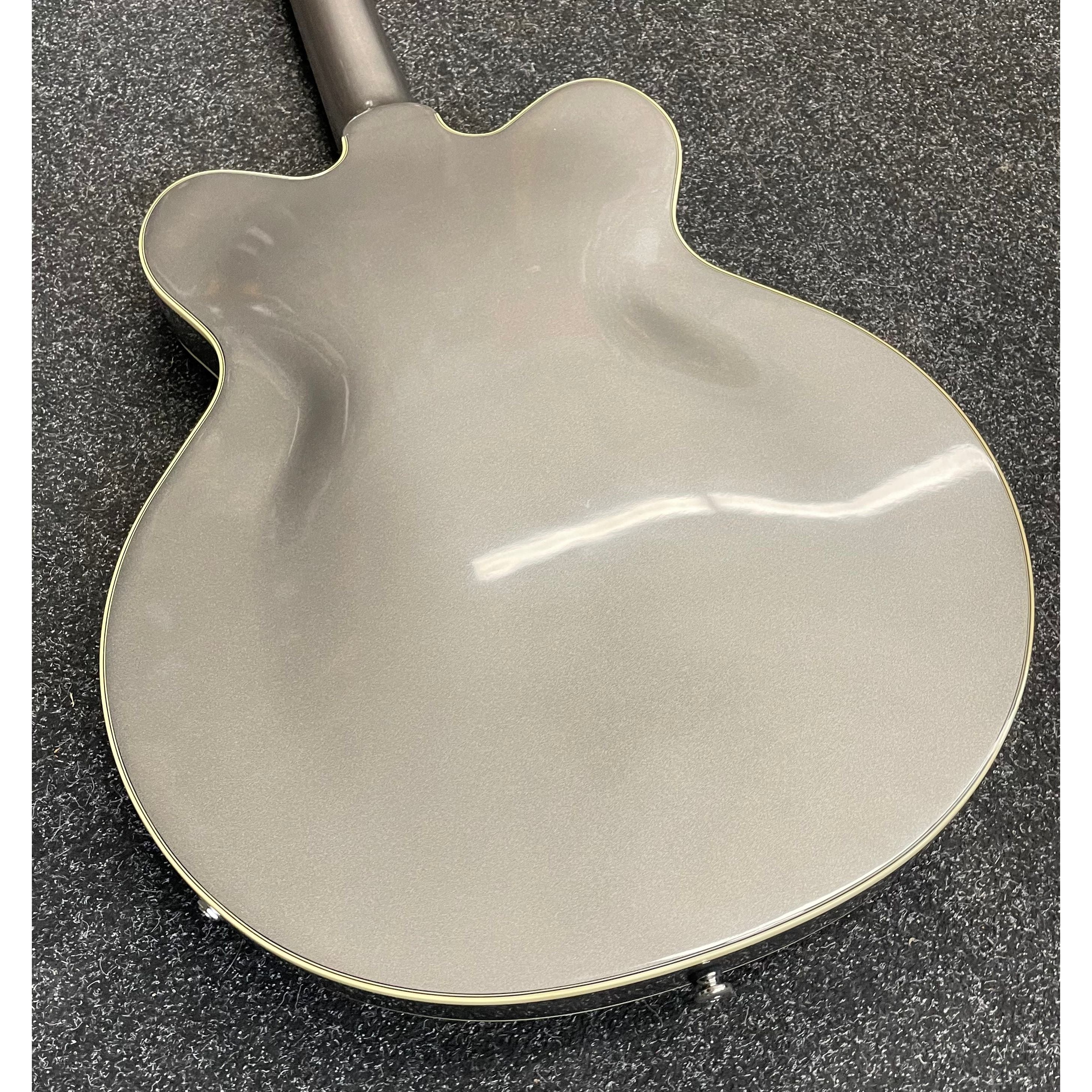 Gretsch G2622 Streamliner Hollowbody Electric Guitar with Center Block, Double-cut & V-Stoptail in Gun Metal Pre-Owned