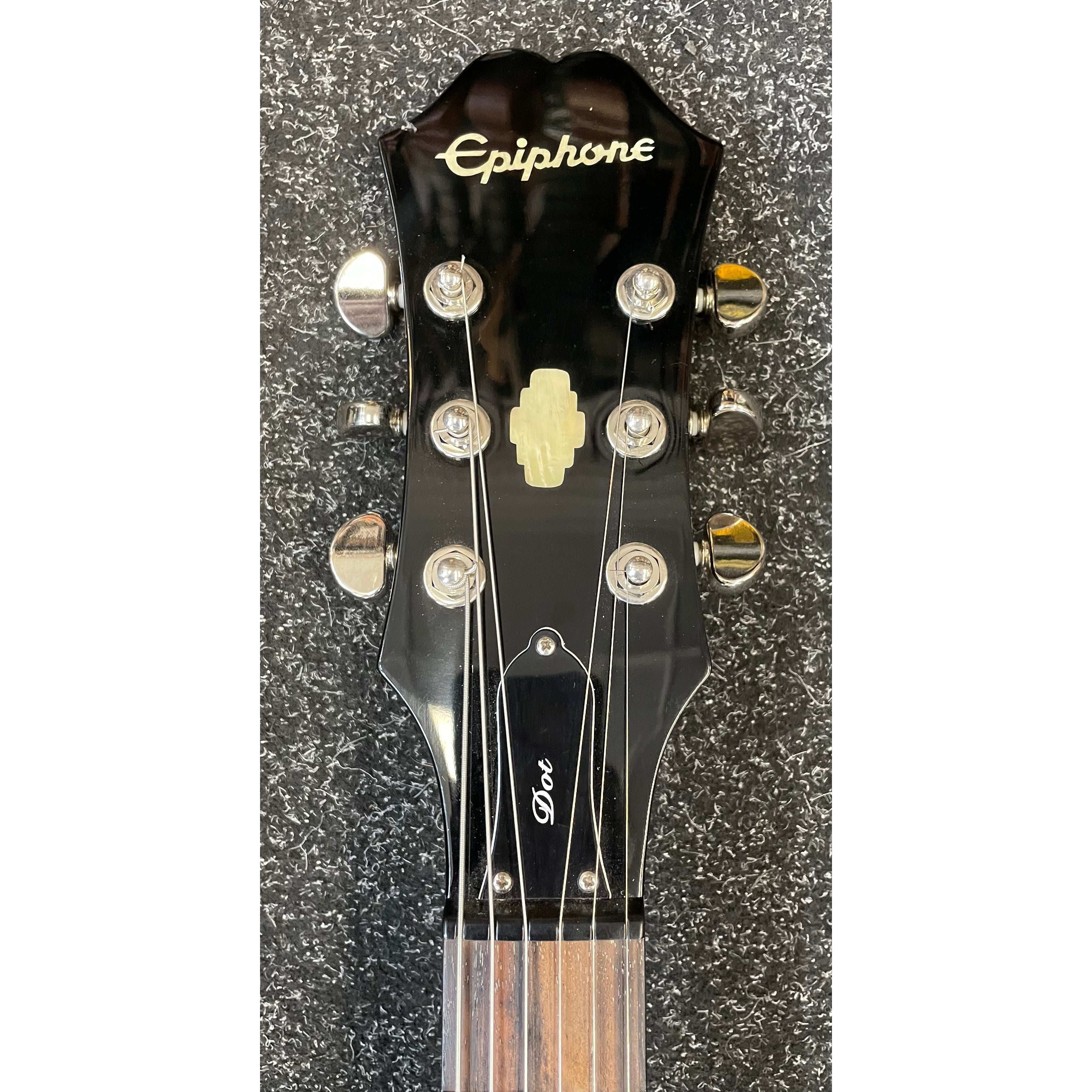 Epiphone Dot VS Hollowbody Electric Guitar ES-335 in Tobacco Sunburst Pre-Owned
