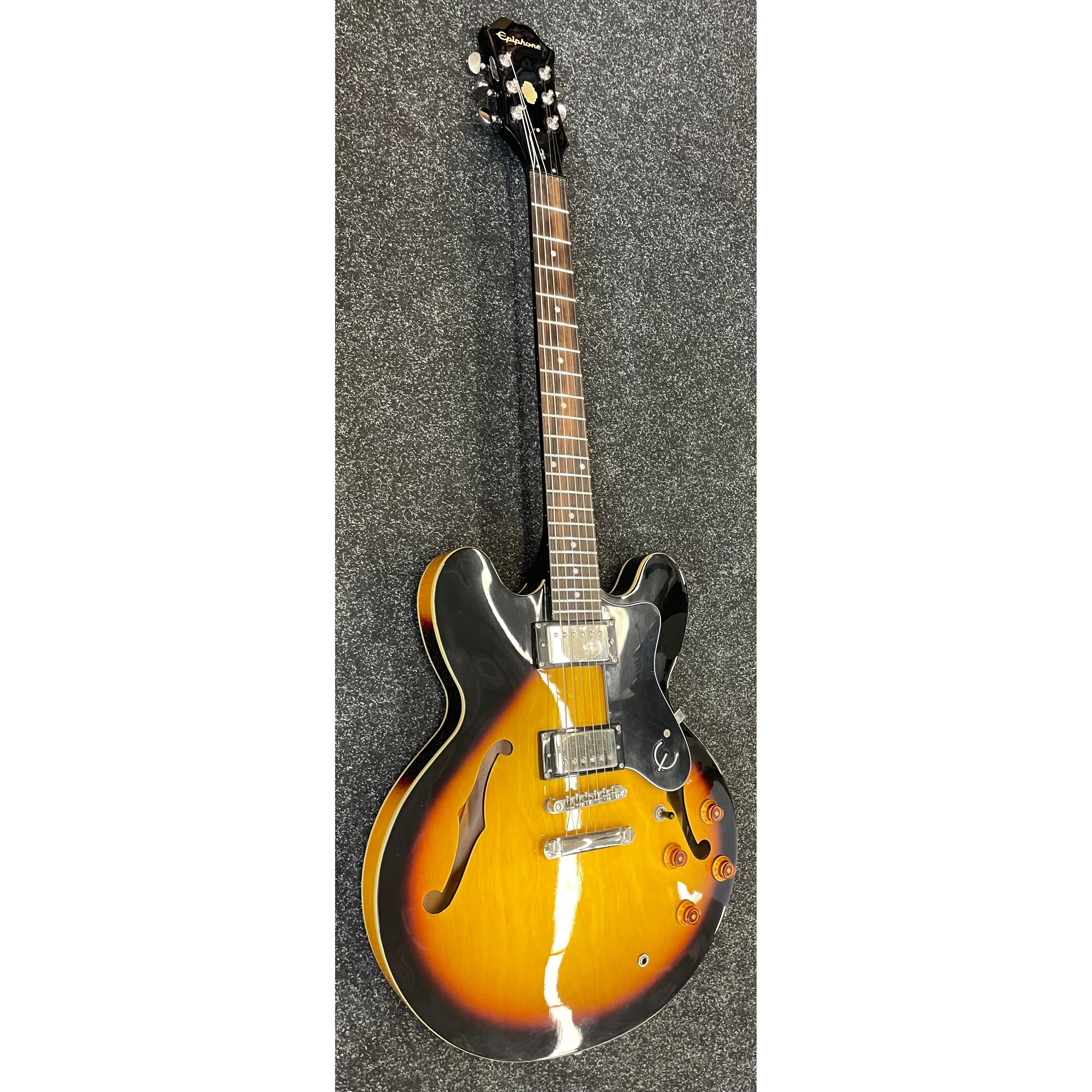 Epiphone Dot VS Hollowbody Electric Guitar ES-335 in Tobacco Sunburst Pre-Owned