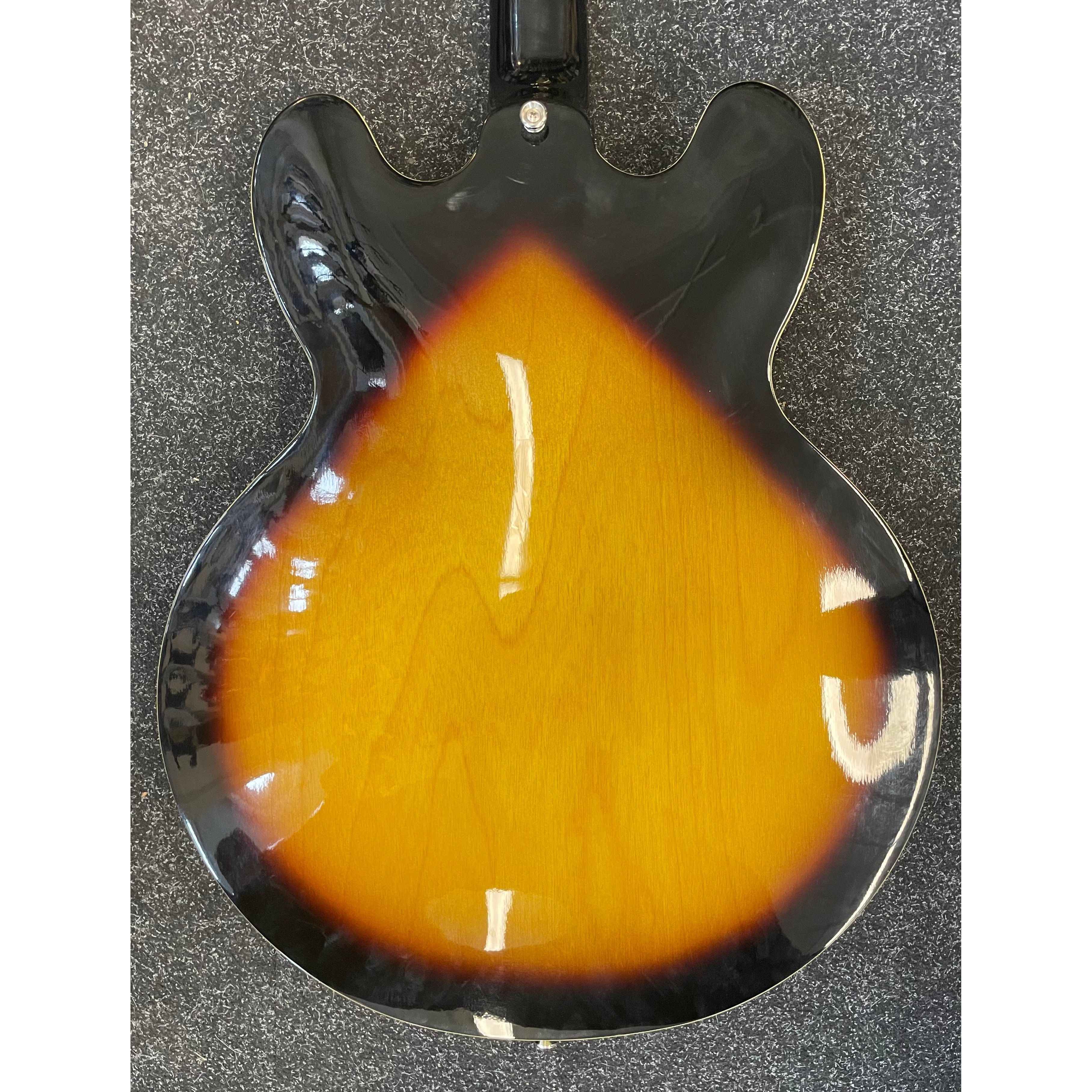 Epiphone Dot VS Hollowbody Electric Guitar ES-335 in Tobacco Sunburst Pre-Owned