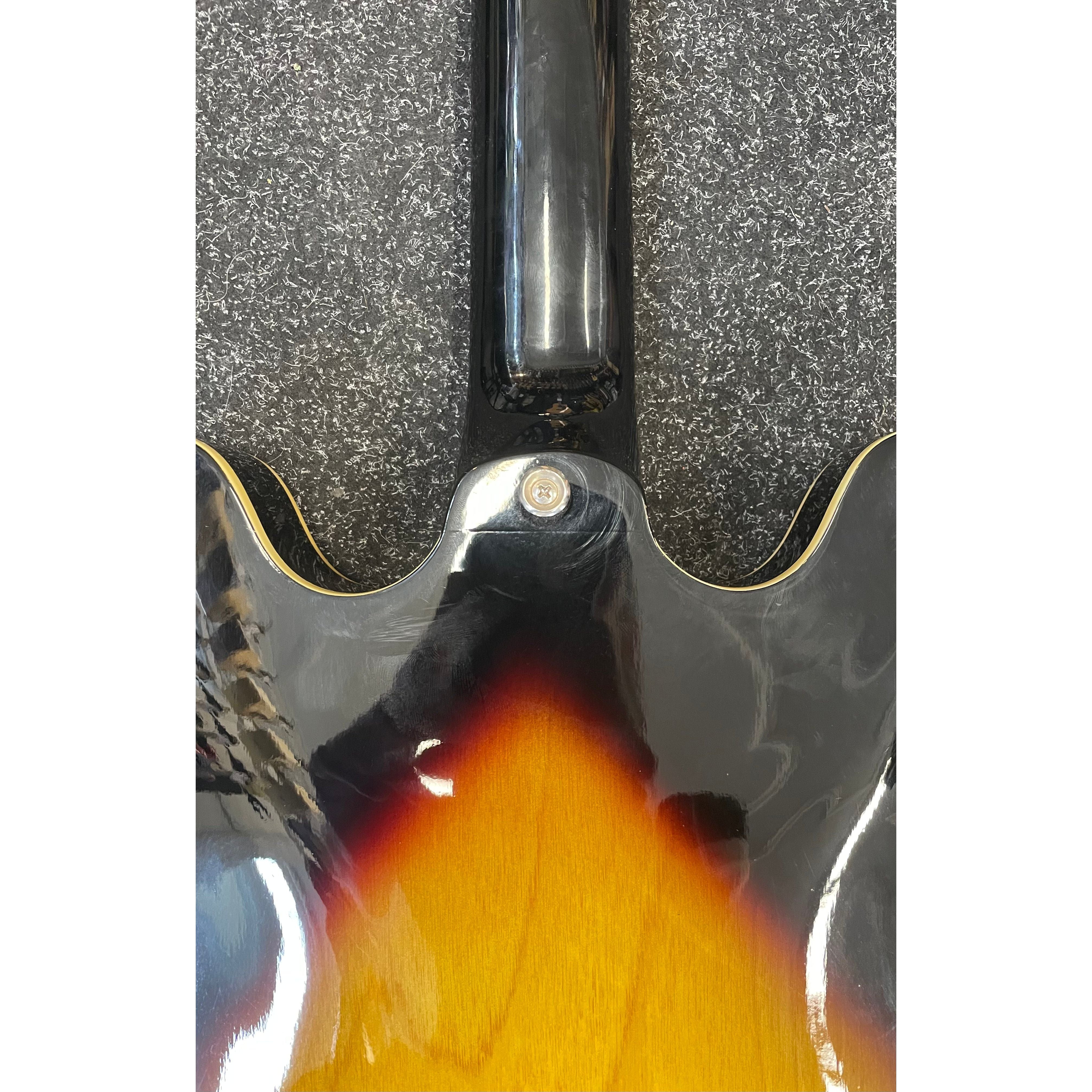 Epiphone Dot VS Hollowbody Electric Guitar ES-335 in Tobacco Sunburst Pre-Owned