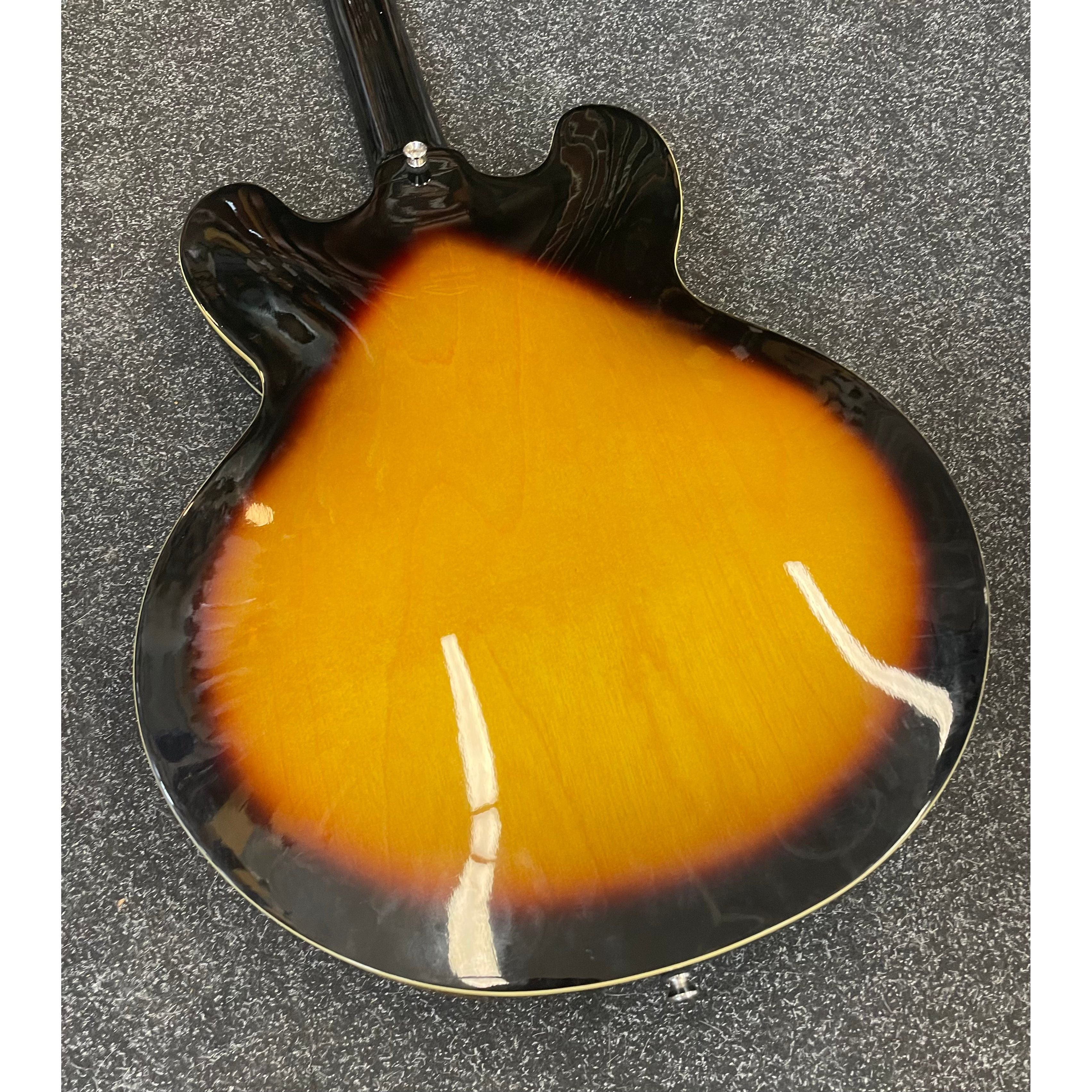Epiphone Dot VS Hollowbody Electric Guitar ES-335 in Tobacco Sunburst Pre-Owned