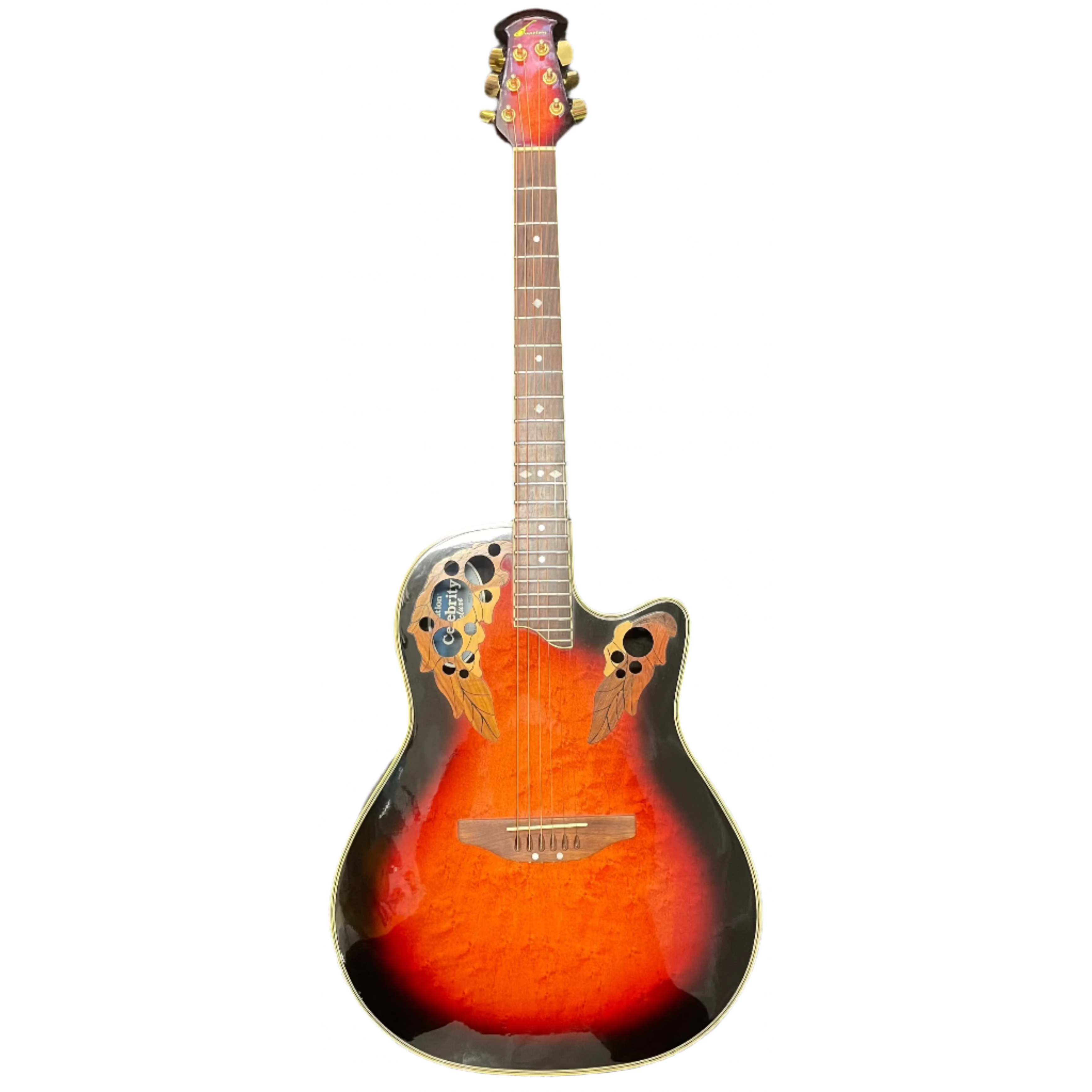 Ovation CC257 Celebrity Deluxe Acoustic Guitar Pre-Owned – The