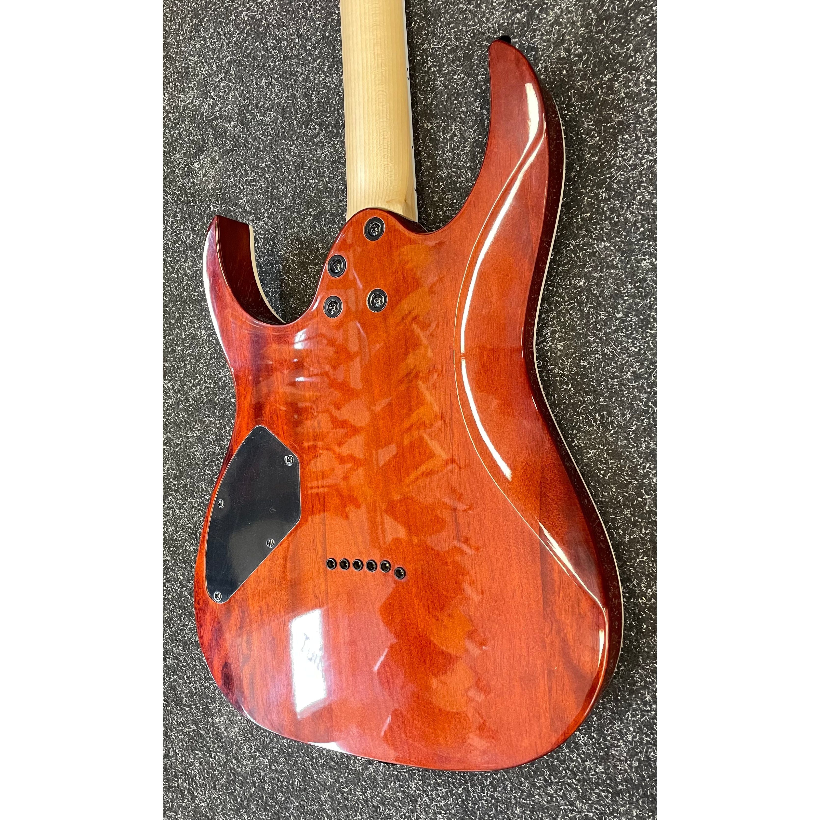 Ibanez RG Gio Series GRGR221PA-AGB Electric guitar in Aqua Burst Pre-Owned