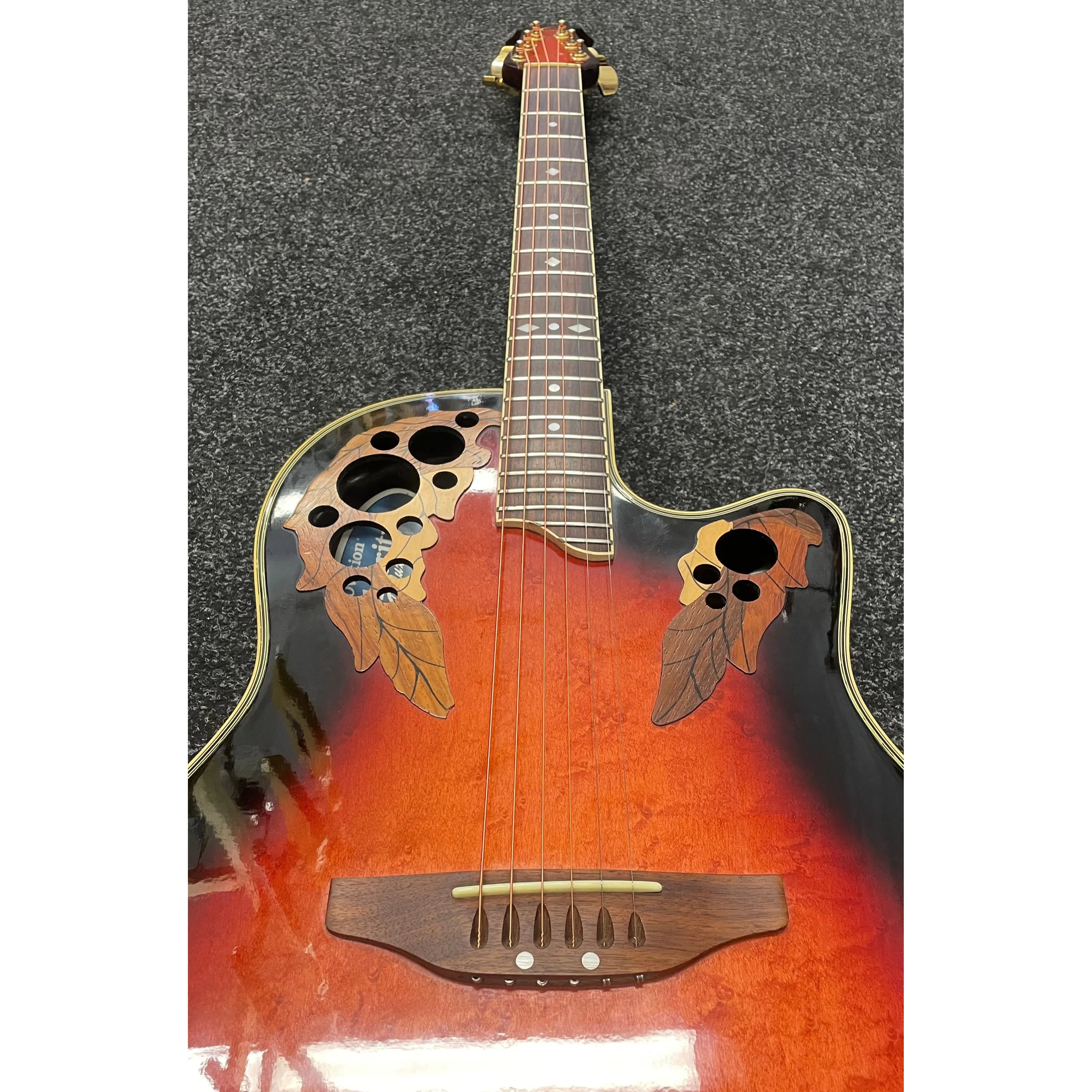 Ovation CC257 Celebrity Deluxe Acoustic Guitar Pre-Owned – The Ovation CC257 Celebrity Deluxe Acoustic Guitar Pre-Owned – The