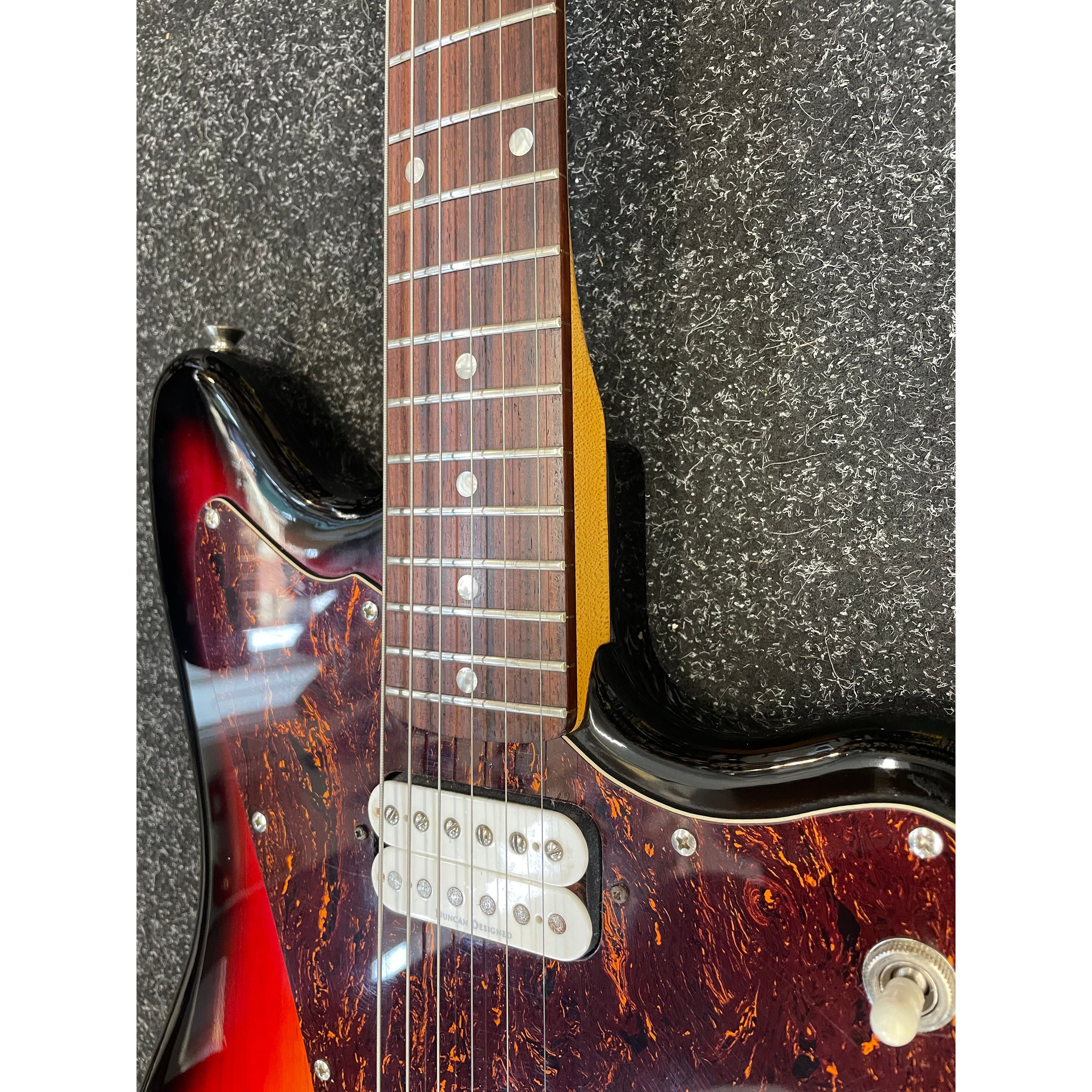 Squier by Fender Standard Series Jagmaster Hybrid Electric Guitar in Three Tone Sunburst Pre-Owned