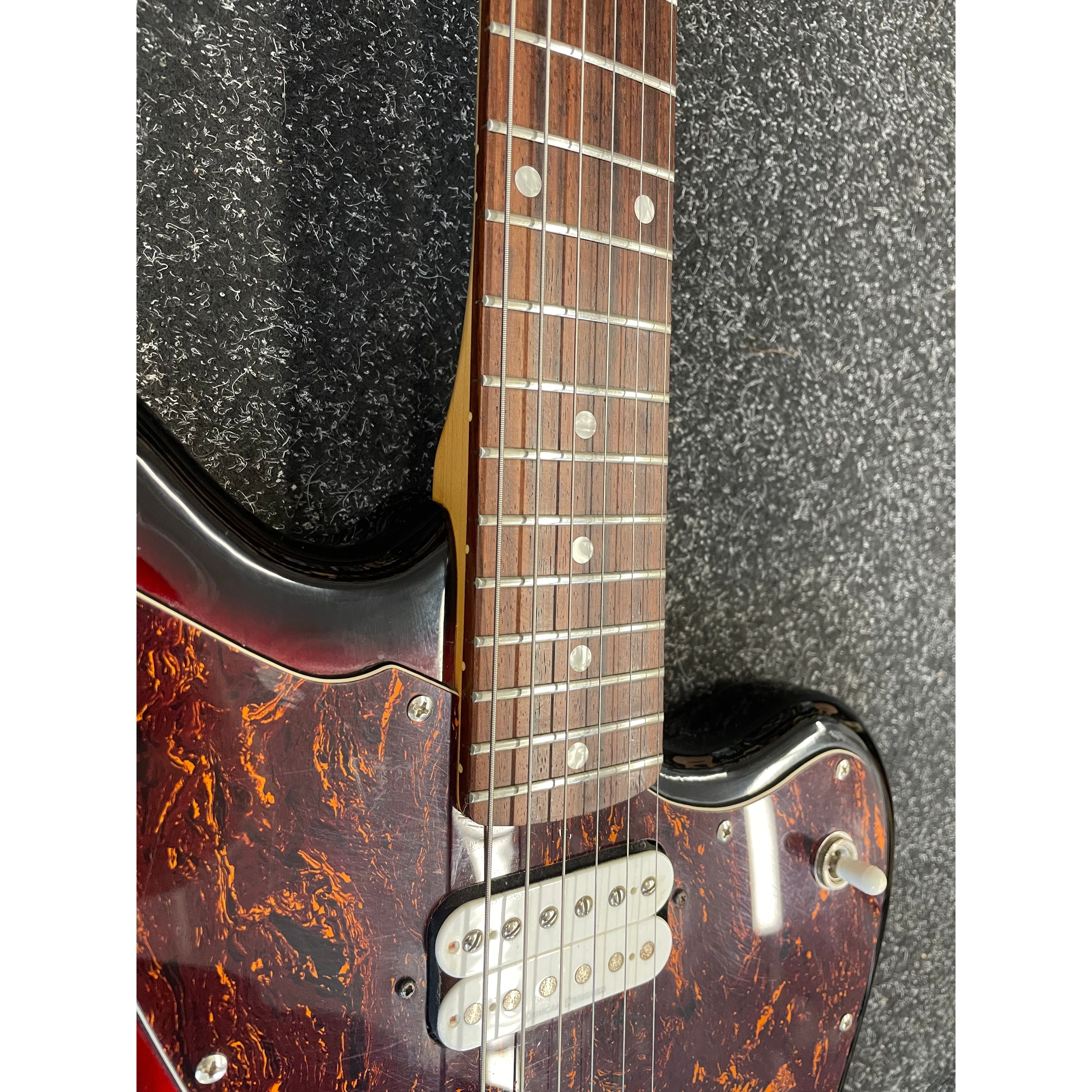 Squier by Fender Standard Series Jagmaster Hybrid Electric Guitar in Three Tone Sunburst Pre-Owned