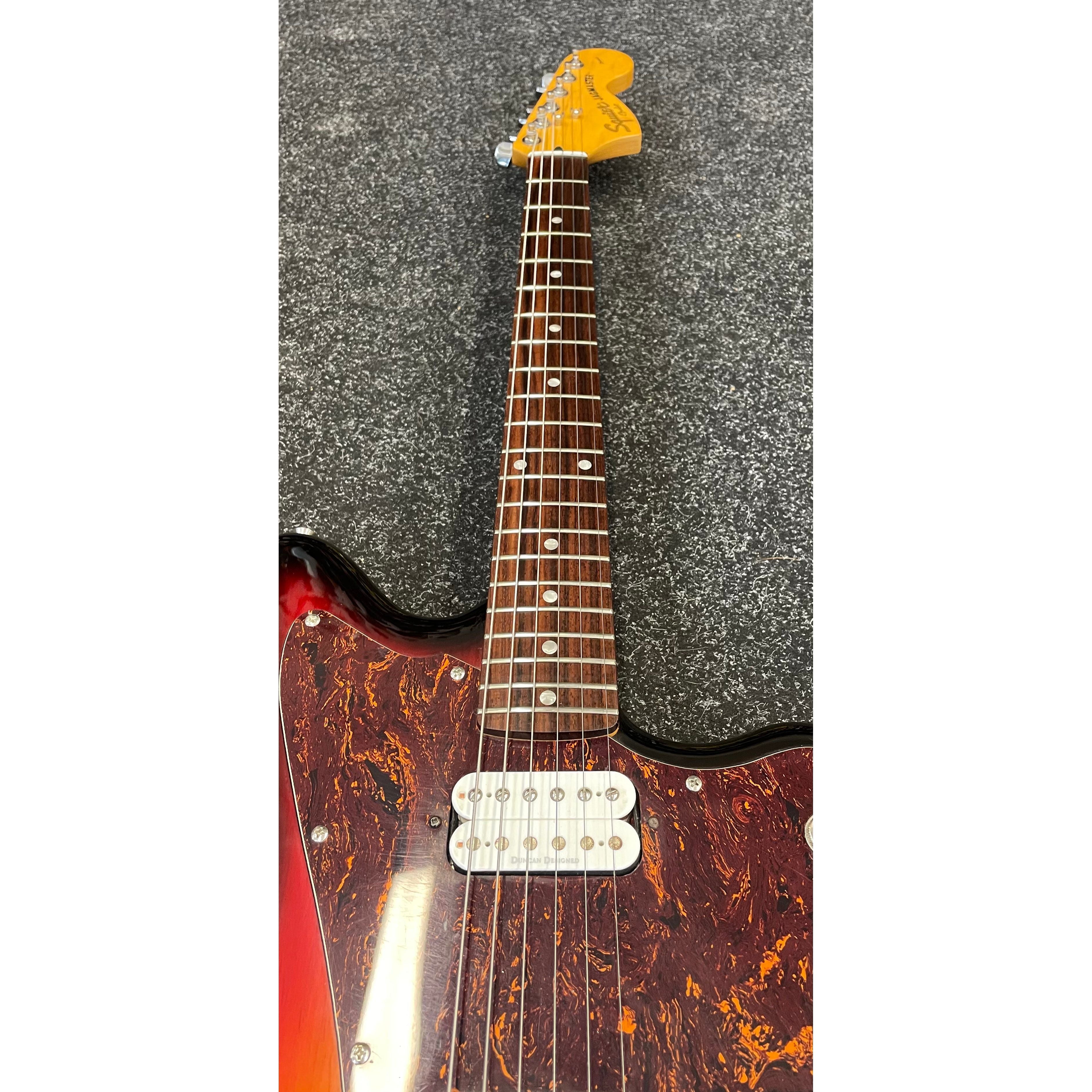 Squier by Fender Standard Series Jagmaster Hybrid Electric Guitar in Three Tone Sunburst Pre-Owned