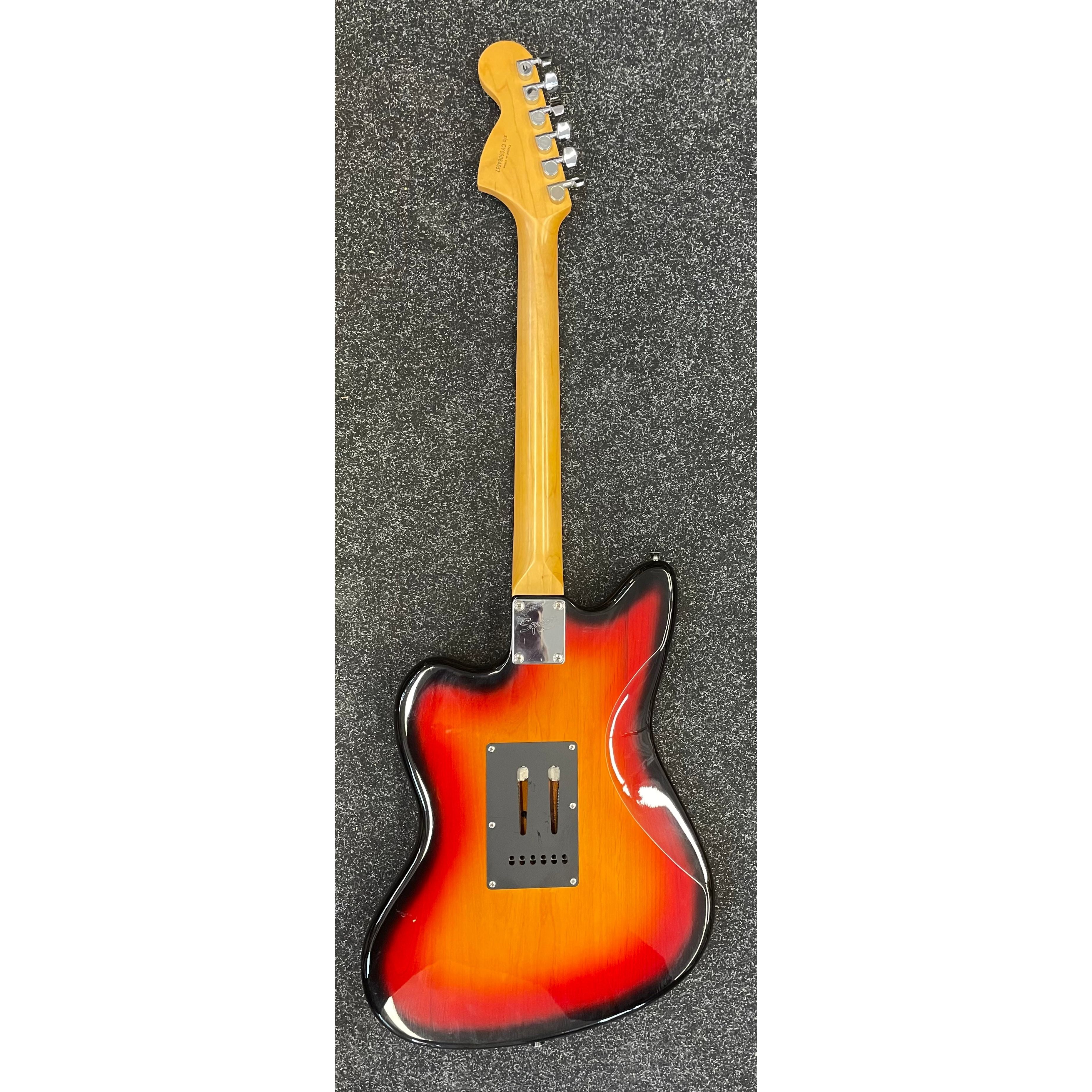 Squier by Fender Standard Series Jagmaster Hybrid Electric Guitar in Three Tone Sunburst Pre-Owned