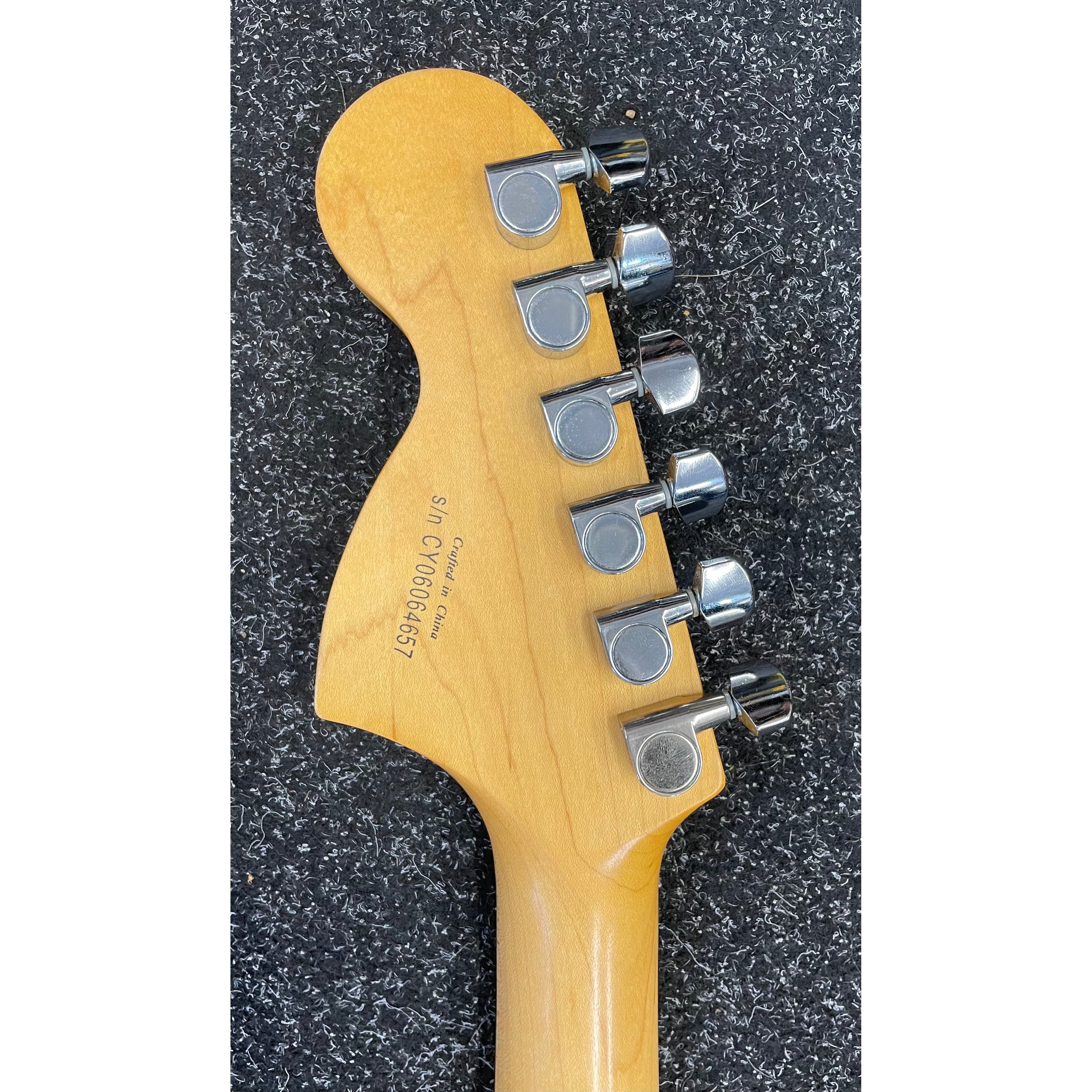 Squier by Fender Standard Series Jagmaster Hybrid Electric Guitar in Three Tone Sunburst Pre-Owned