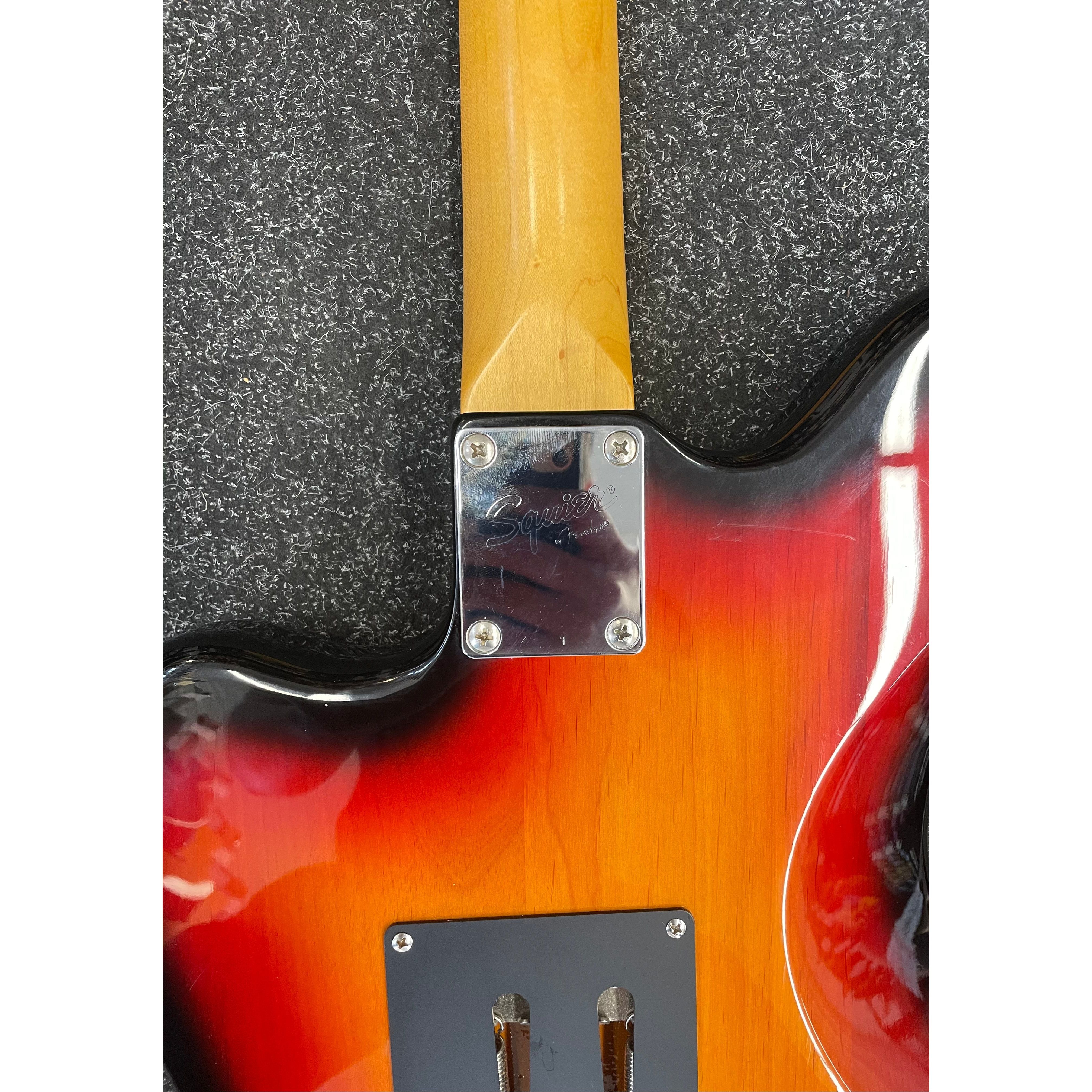 Squier by Fender Standard Series Jagmaster Hybrid Electric Guitar in Three Tone Sunburst Pre-Owned
