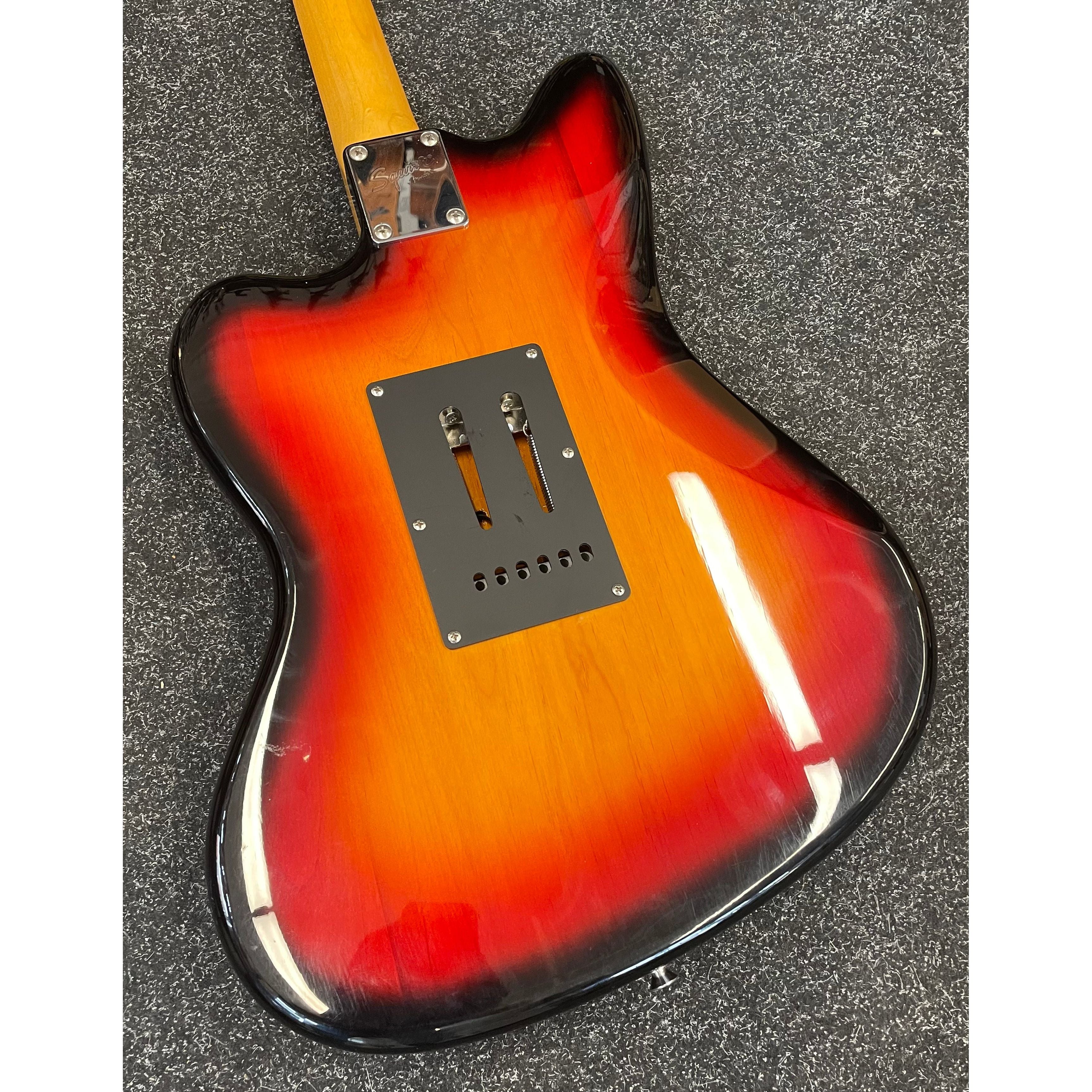 Squier by Fender Standard Series Jagmaster Hybrid Electric Guitar in Three Tone Sunburst Pre-Owned