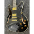 Gould Union Hollowbody ES-335 Style Electric Guitar in Gloss Black Pre-Owned