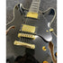Gould Union Hollowbody ES-335 Style Electric Guitar in Gloss Black Pre-Owned