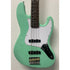 Harley Benton VT Series Bass Guitar in Gloss Green Finish Pre-Owned