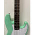 Harley Benton VT Series Bass Guitar in Gloss Green Finish Pre-Owned