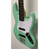 Harley Benton VT Series Bass Guitar in Gloss Green Finish Pre-Owned