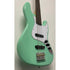 Harley Benton VT Series Bass Guitar in Gloss Green Finish Pre-Owned