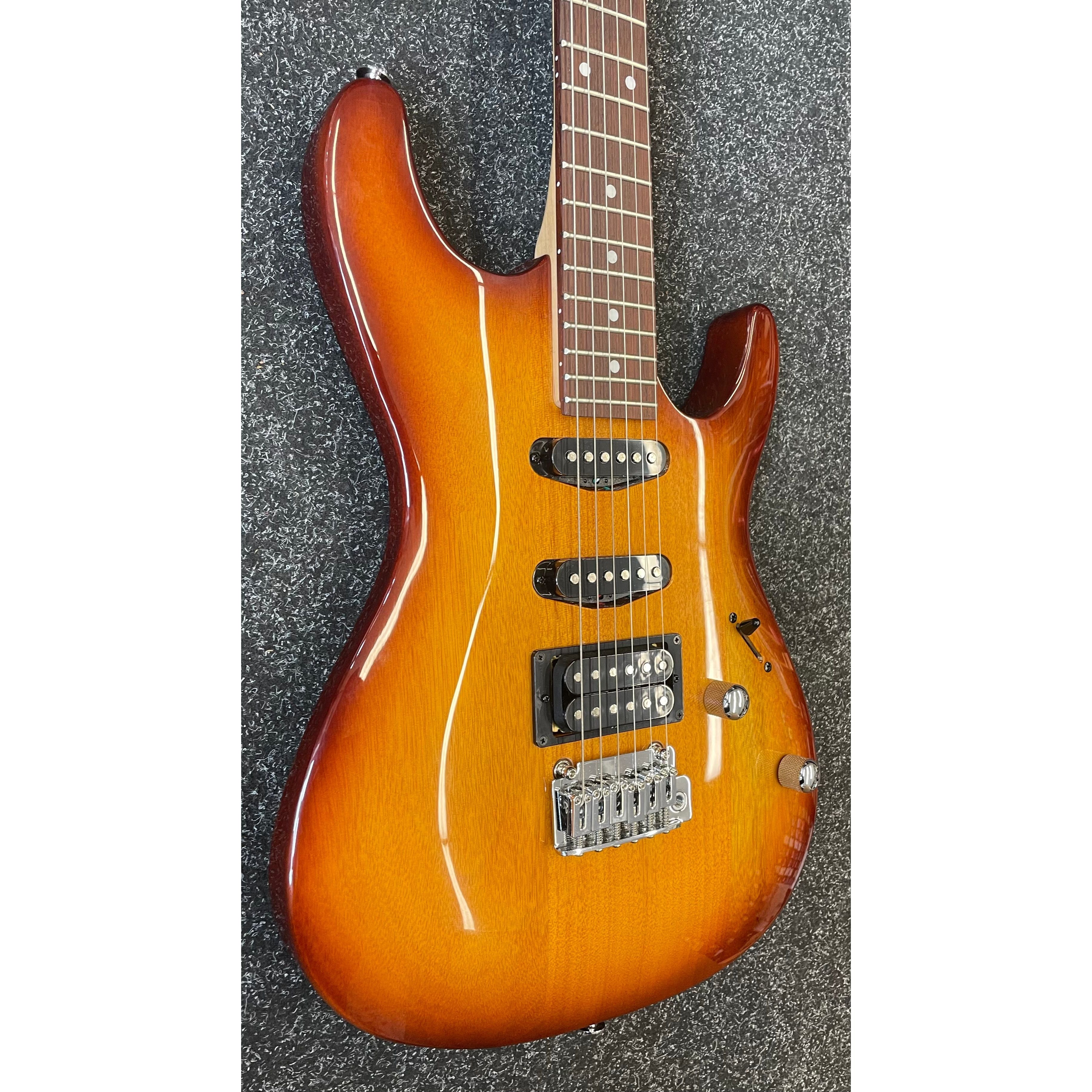 Ibanez Gio GSA60 HSS Electric Guitar in Brown Sunburst with Hardcase Pre-Owned