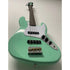 Harley Benton VT Series Bass Guitar in Gloss Green Finish Pre-Owned