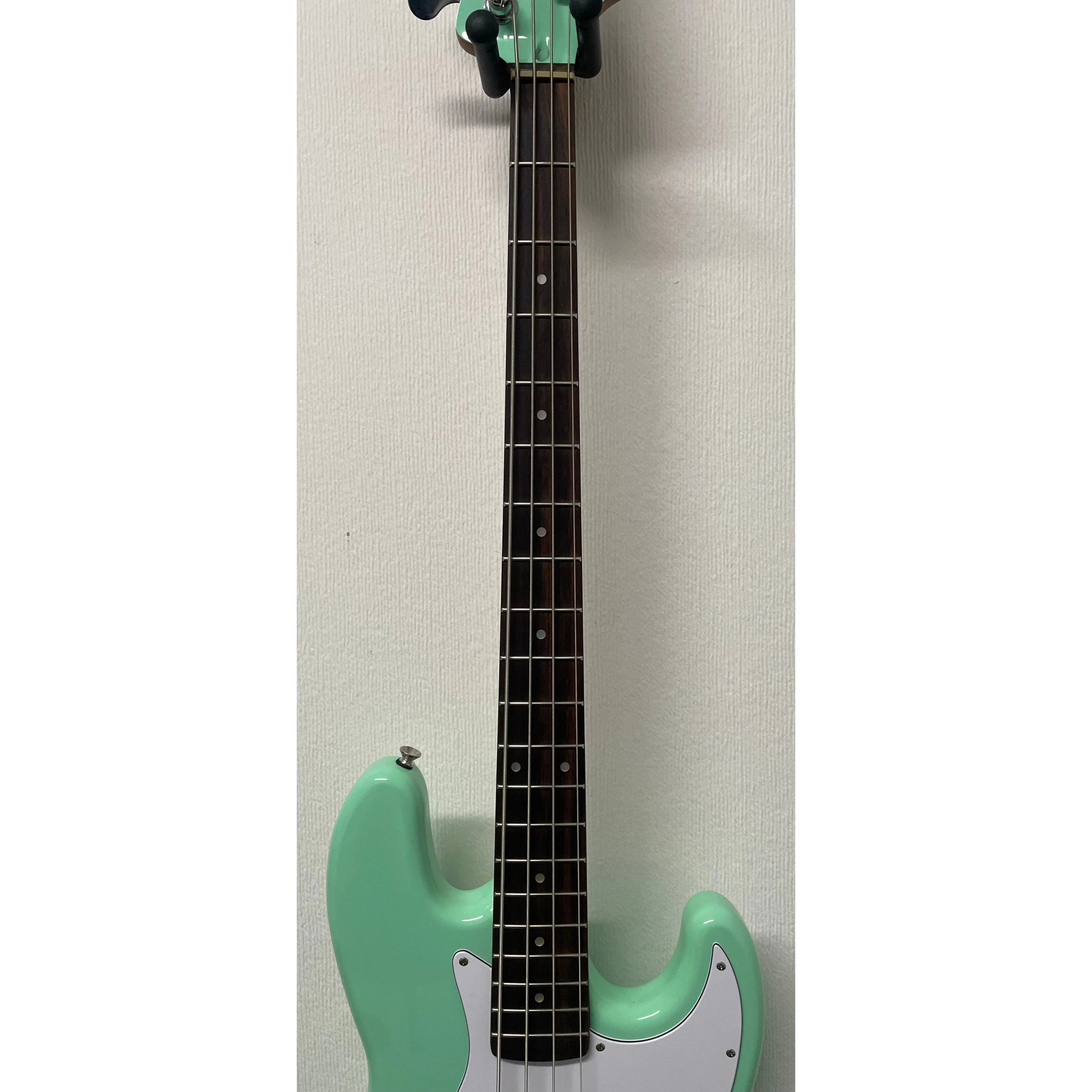 Harley Benton VT Series Bass Guitar in Gloss Green Finish Pre-Owned