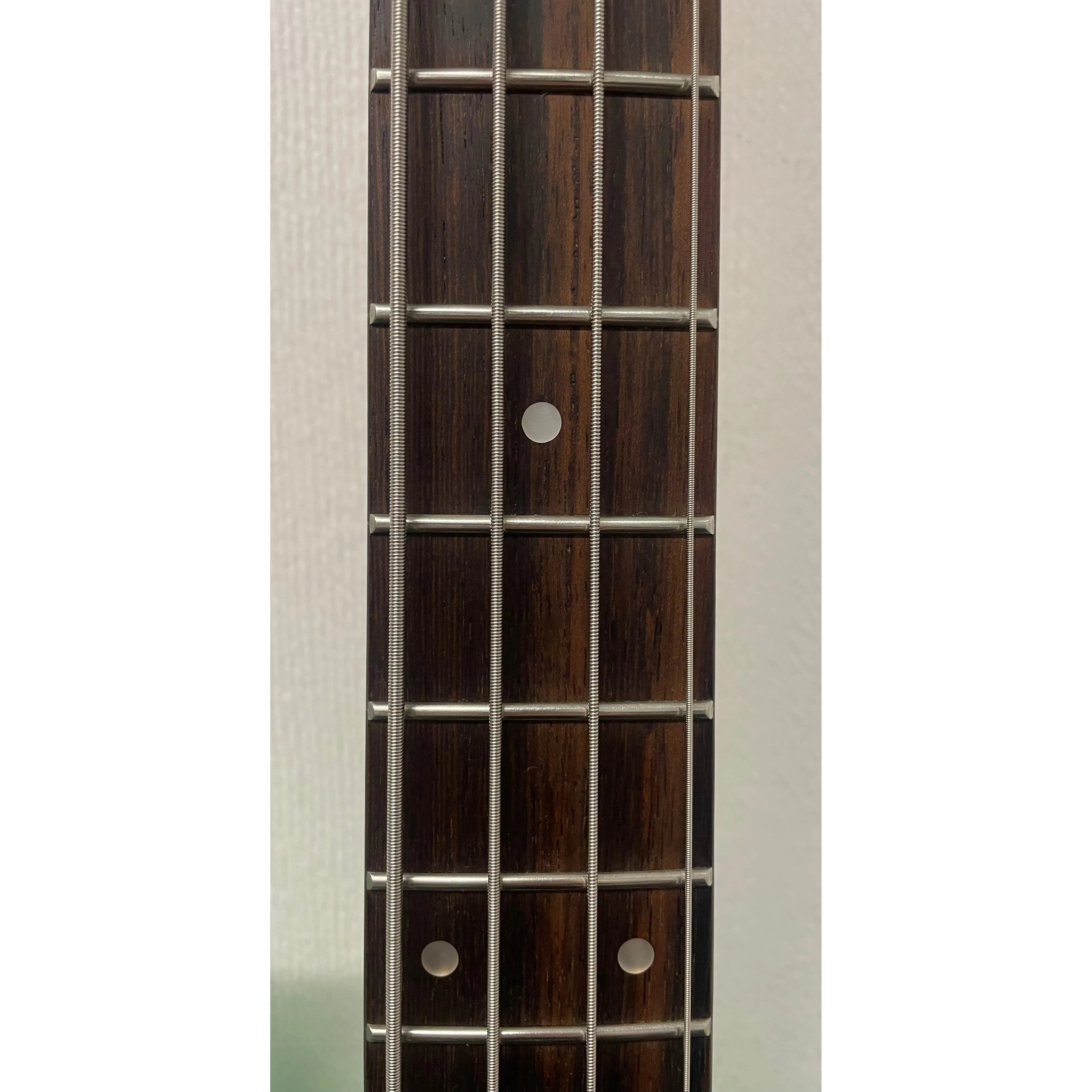Harley Benton VT Series Bass Guitar in Gloss Green Finish Pre-Owned