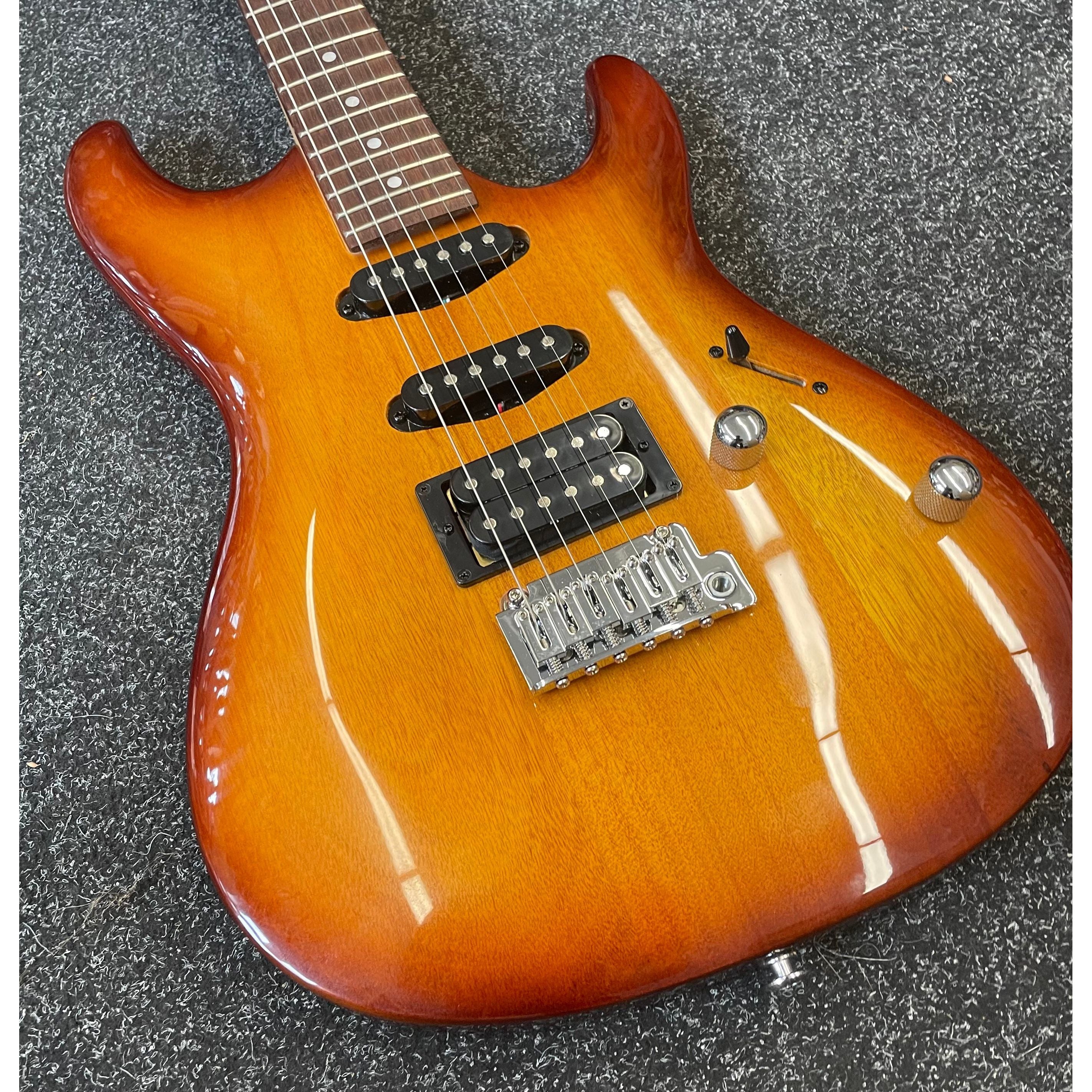 Ibanez Gio GSA60 HSS Electric Guitar in Brown Sunburst with Hardcase Pre-Owned