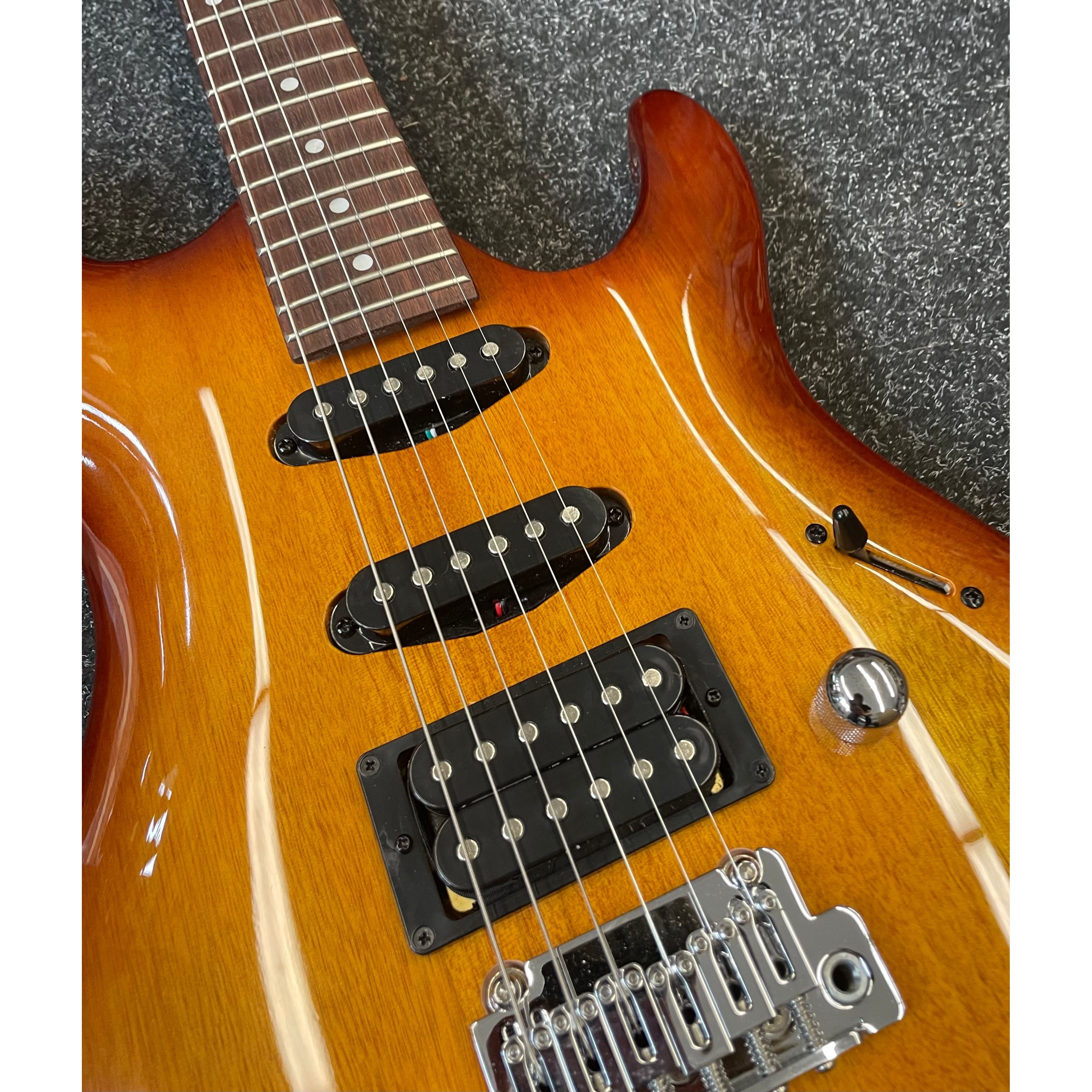 Ibanez Gio GSA60 HSS Electric Guitar in Brown Sunburst with Hardcase Pre-Owned