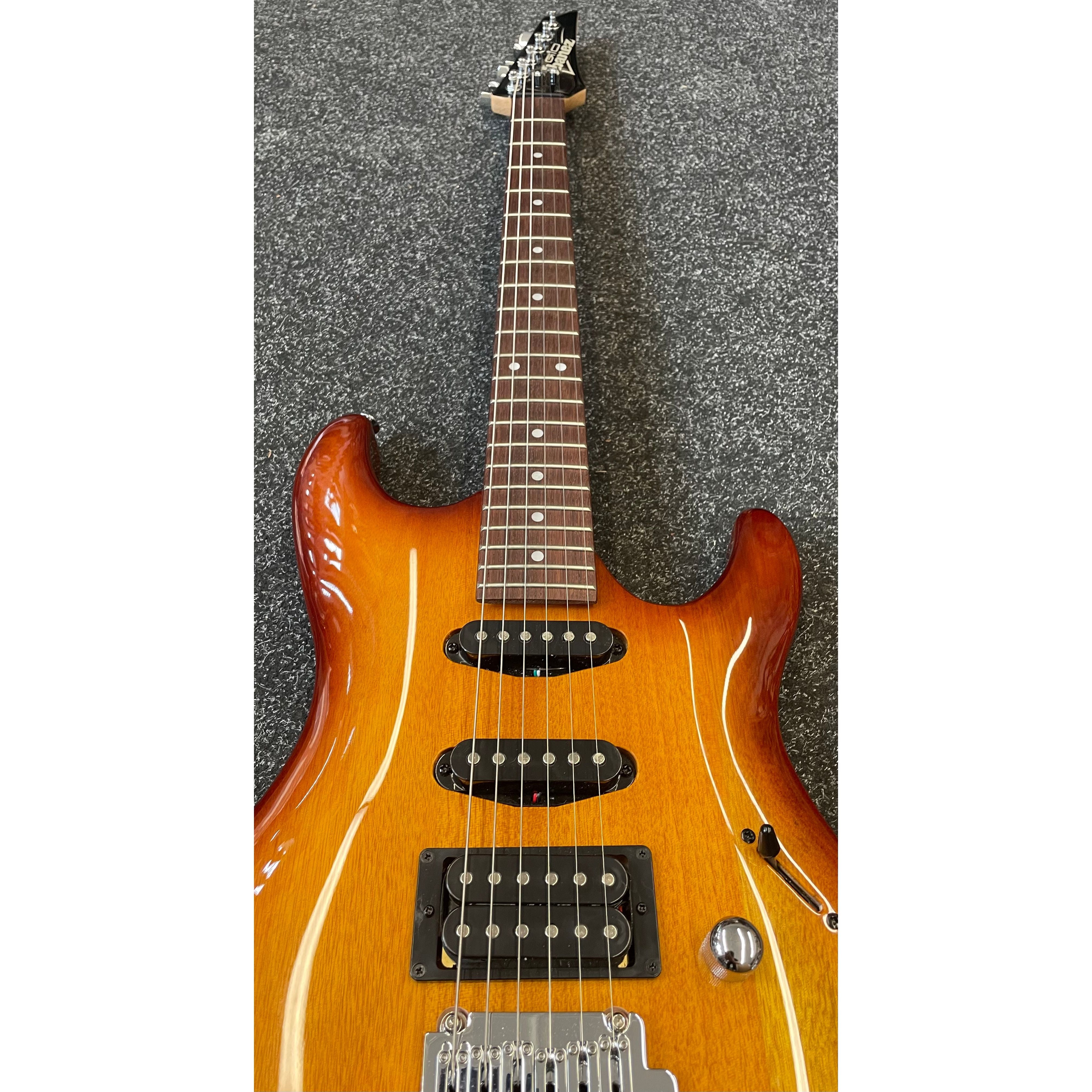 Ibanez Gio GSA60 HSS Electric Guitar in Brown Sunburst with Hardcase Pre-Owned