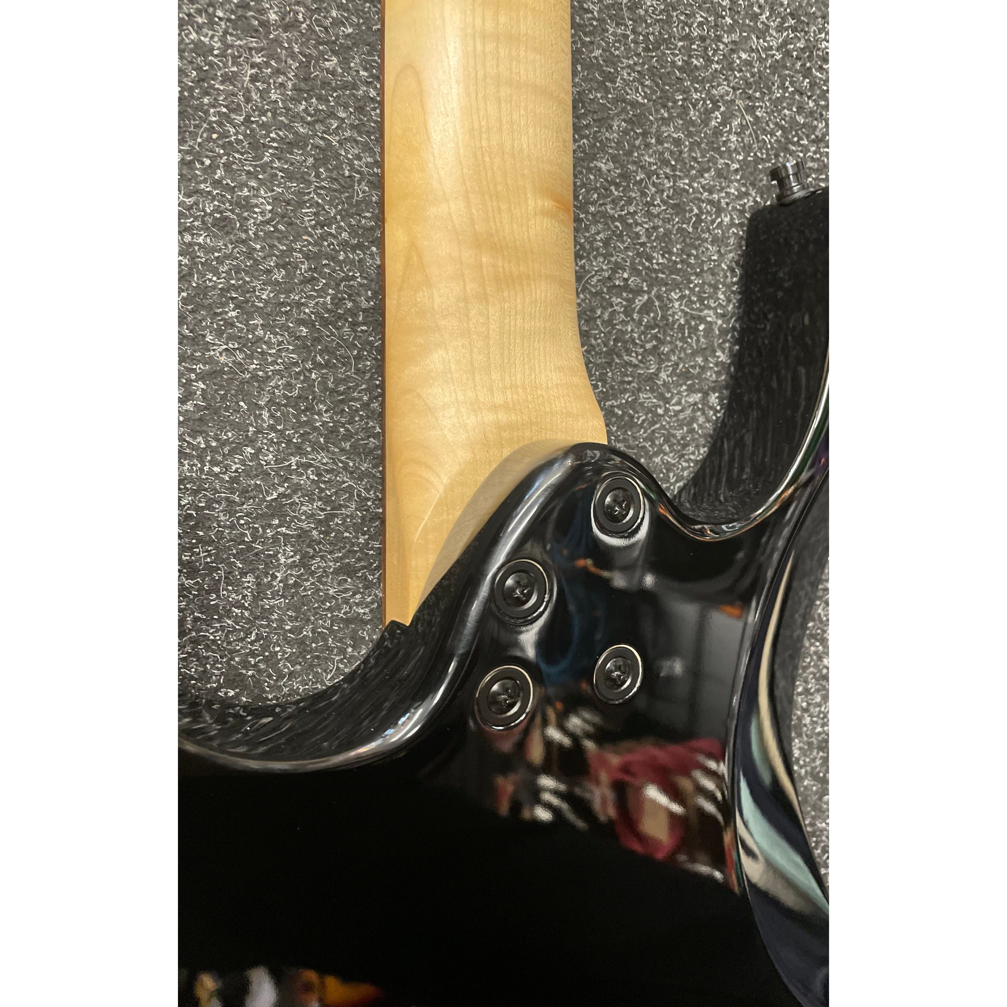 Ibanez GRG7221QA GIO 7 String Electric Guitar HH in Transparent Black Sunburst Pre-Owned