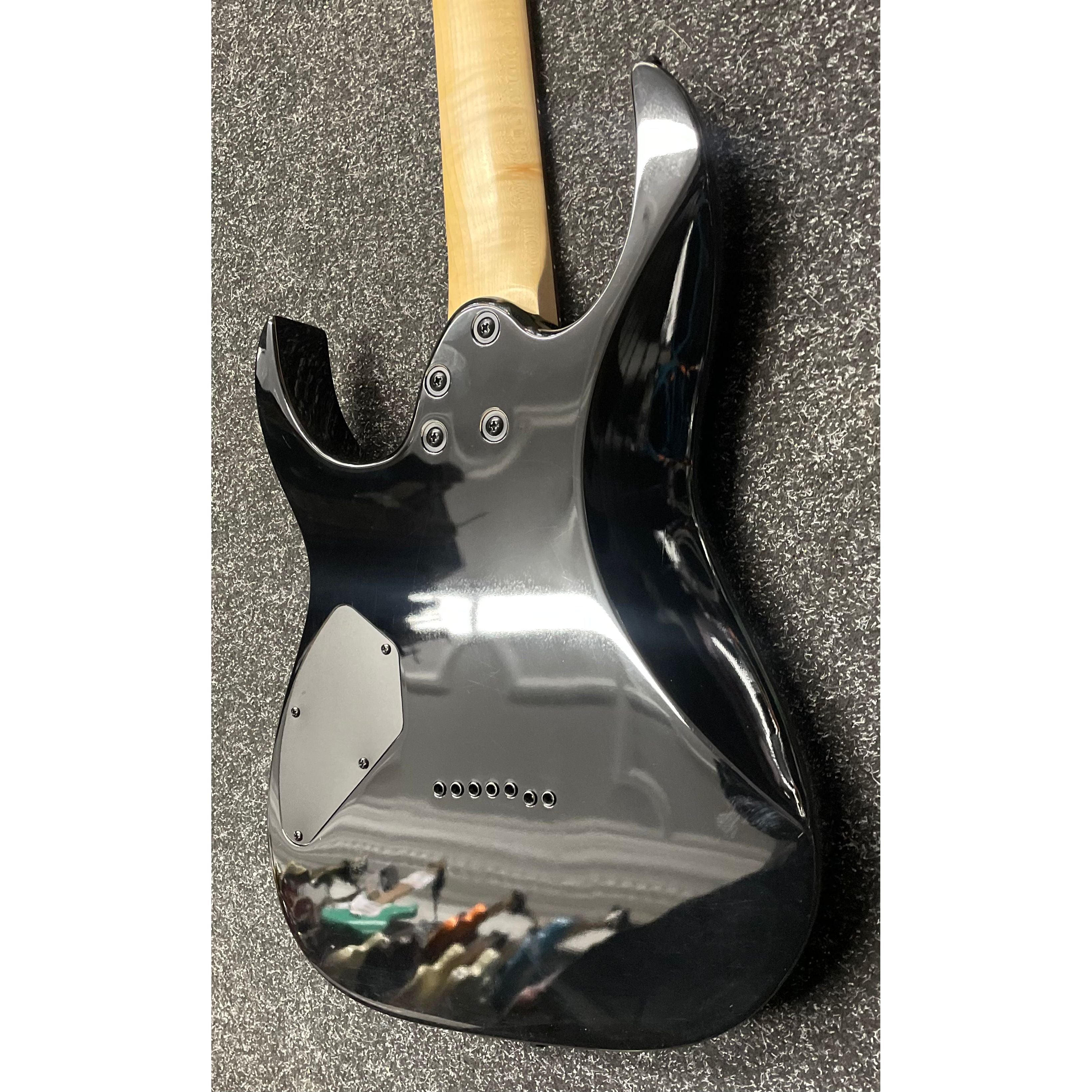 Ibanez GRG7221QA GIO 7 String Electric Guitar HH in Transparent Black Sunburst Pre-Owned