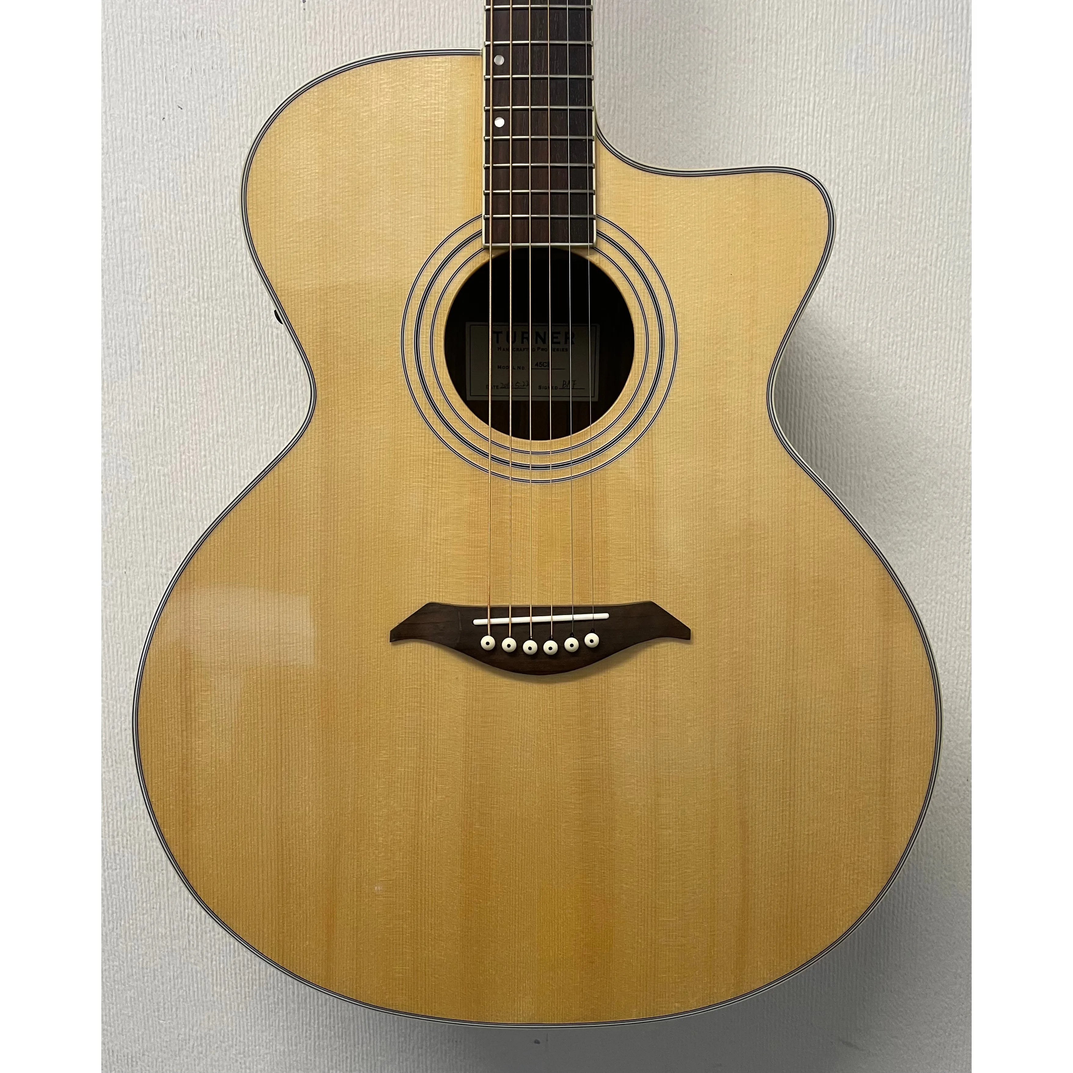 Turner Jumbo 45CE Electro Acoustic Guitar