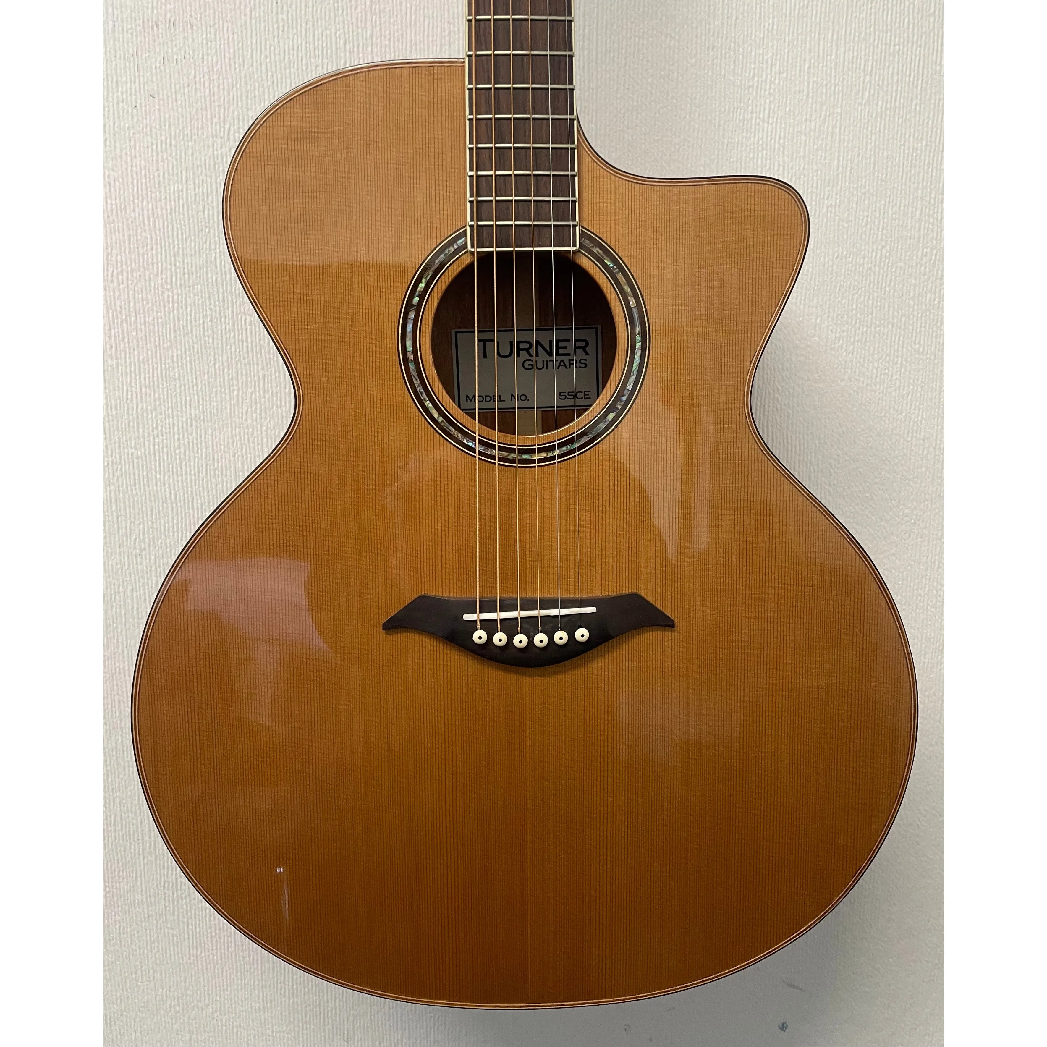 Turner Jumbo 55CE Electro Acoustic Guitar