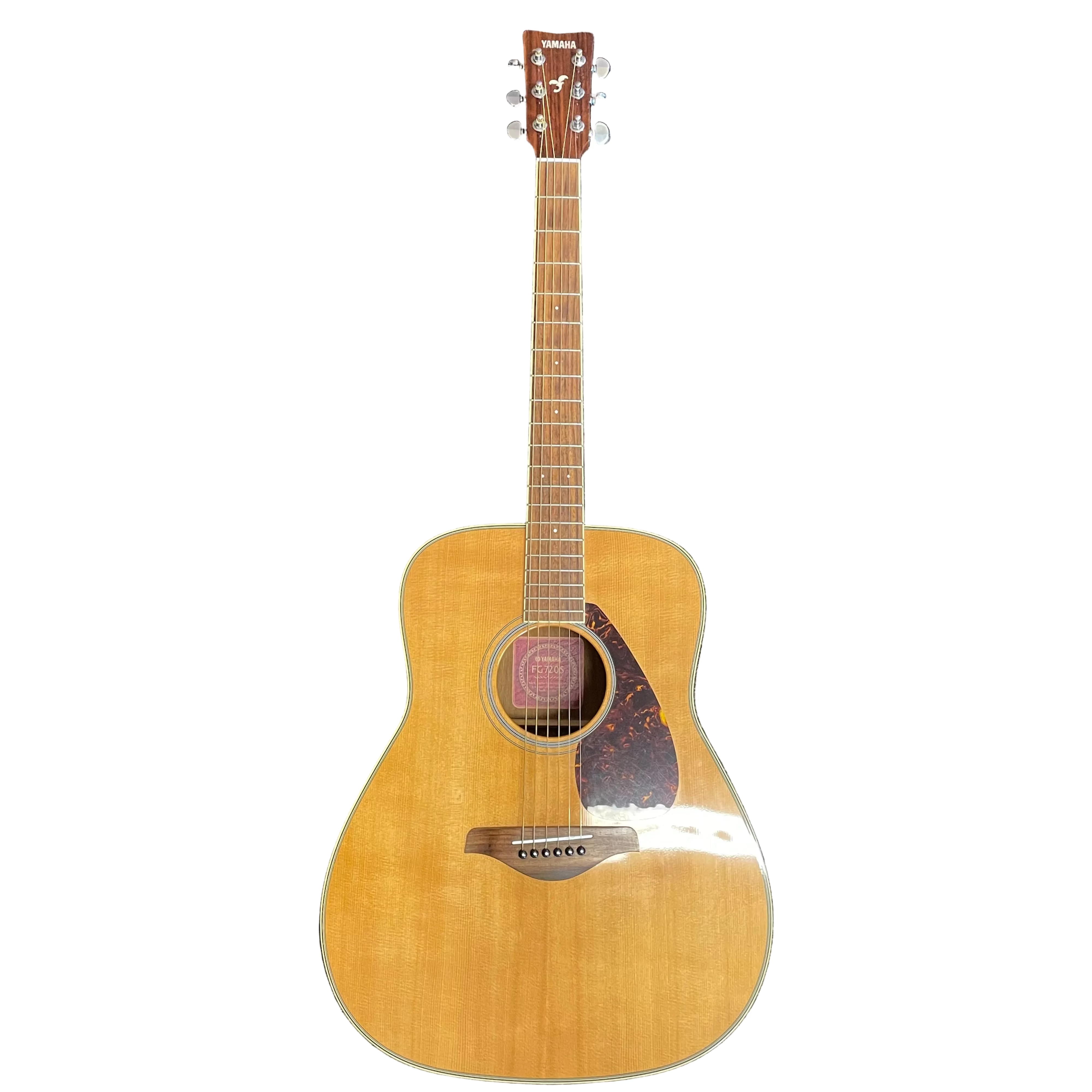 Yamaha FG720S Dreadnought Size Acoustic Guitar in Natural with Gigbag Pre-Owned