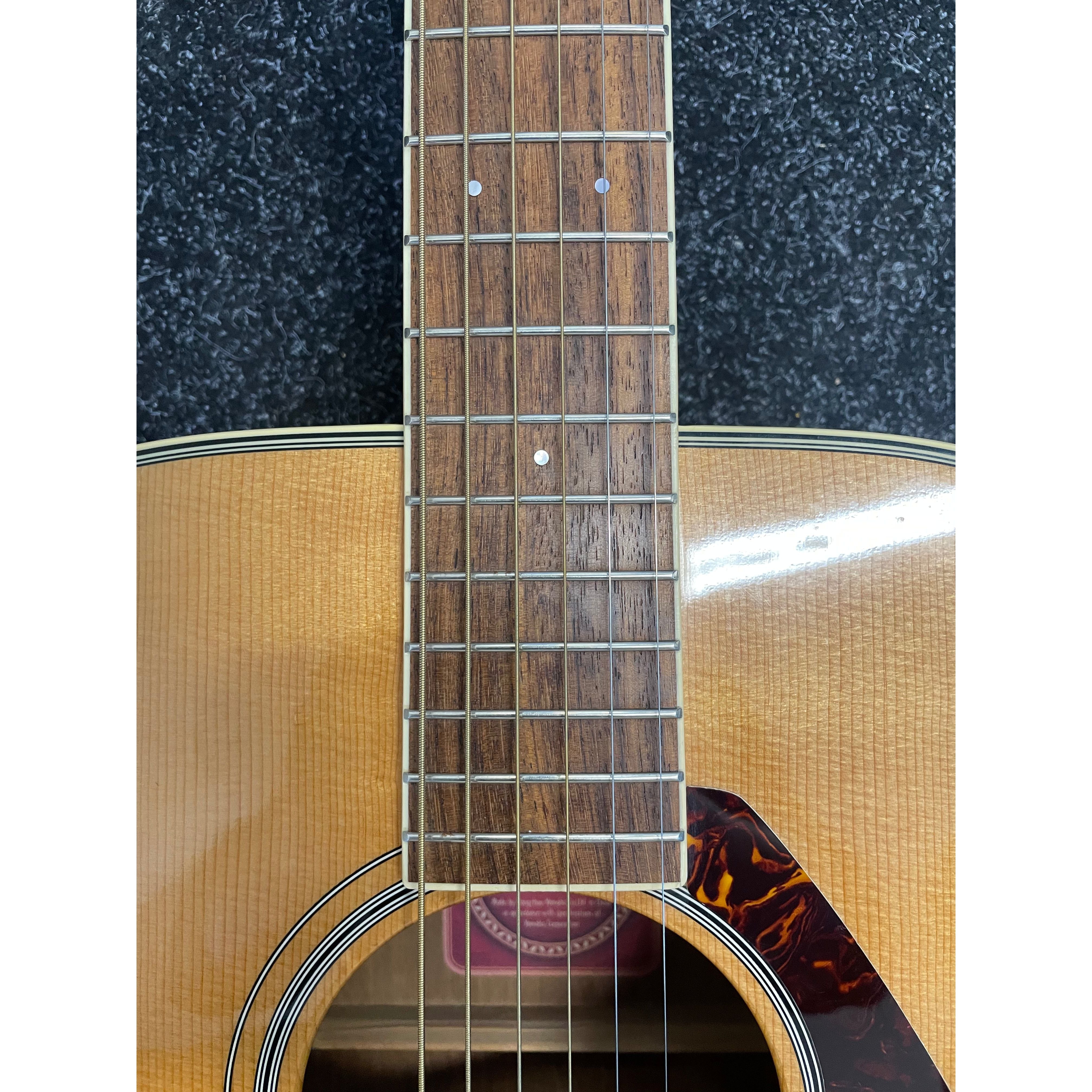 Yamaha FG720S Dreadnought Size Acoustic Guitar in Natural with Gigbag Pre-Owned