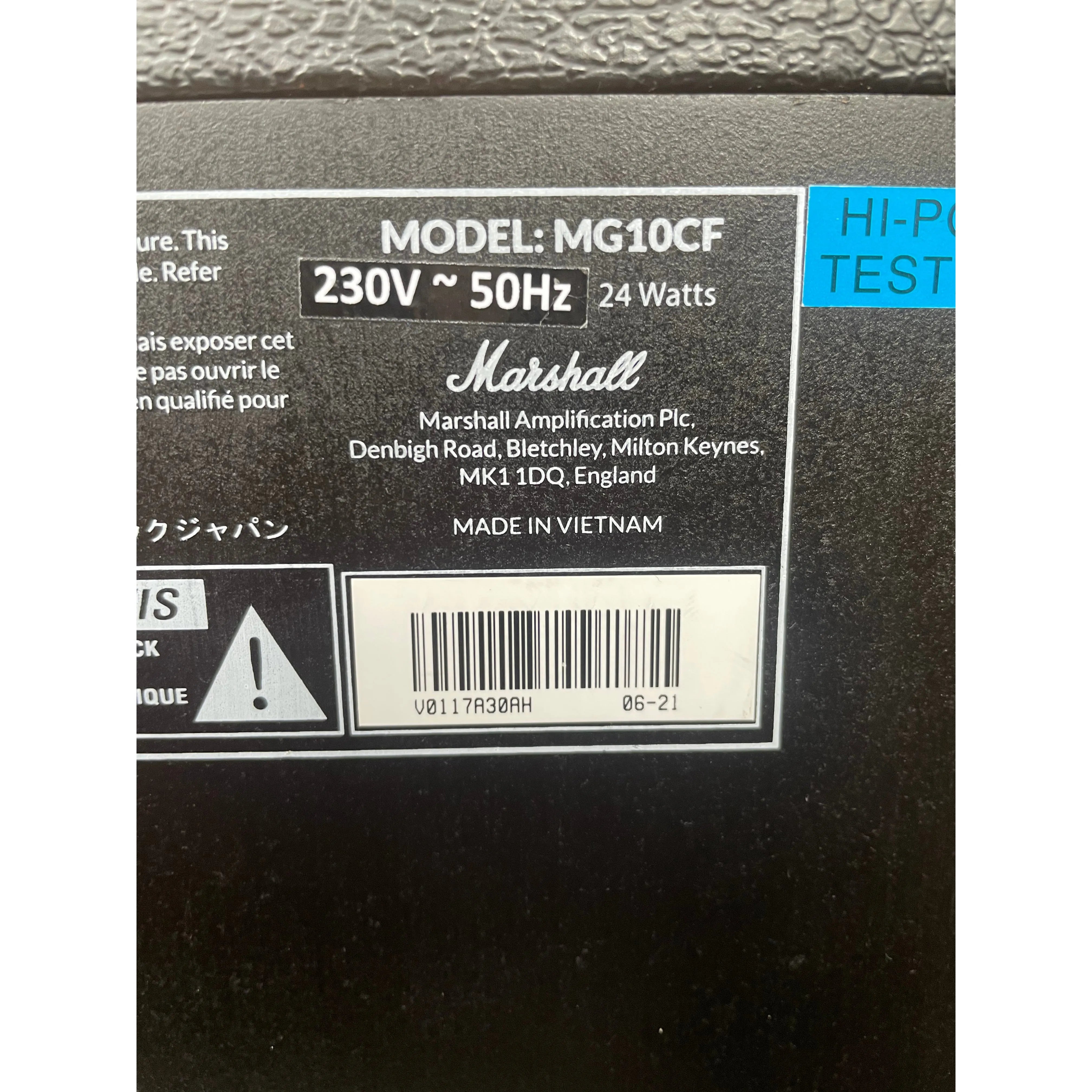 Marshall MG10 Combo Electric Guitar Amplifier Pre-Owned