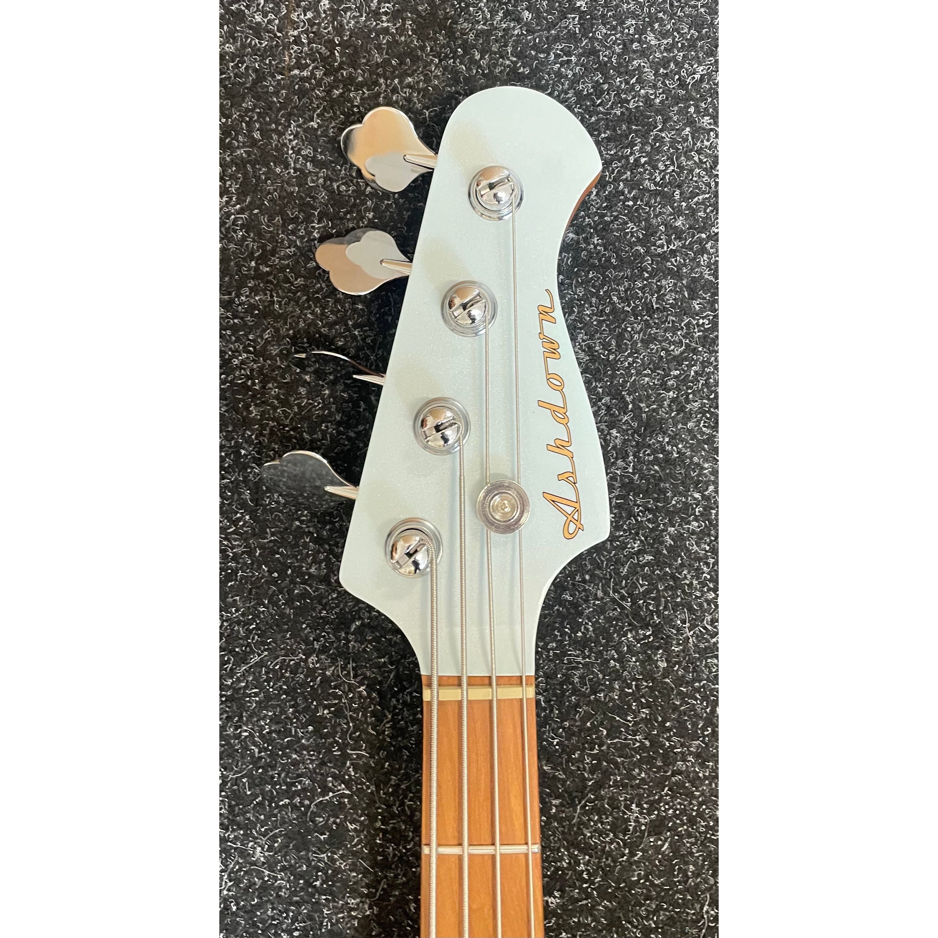 Ashdown Saint Soap Electric Bass Guitar in Ice Blue Pre-Owned