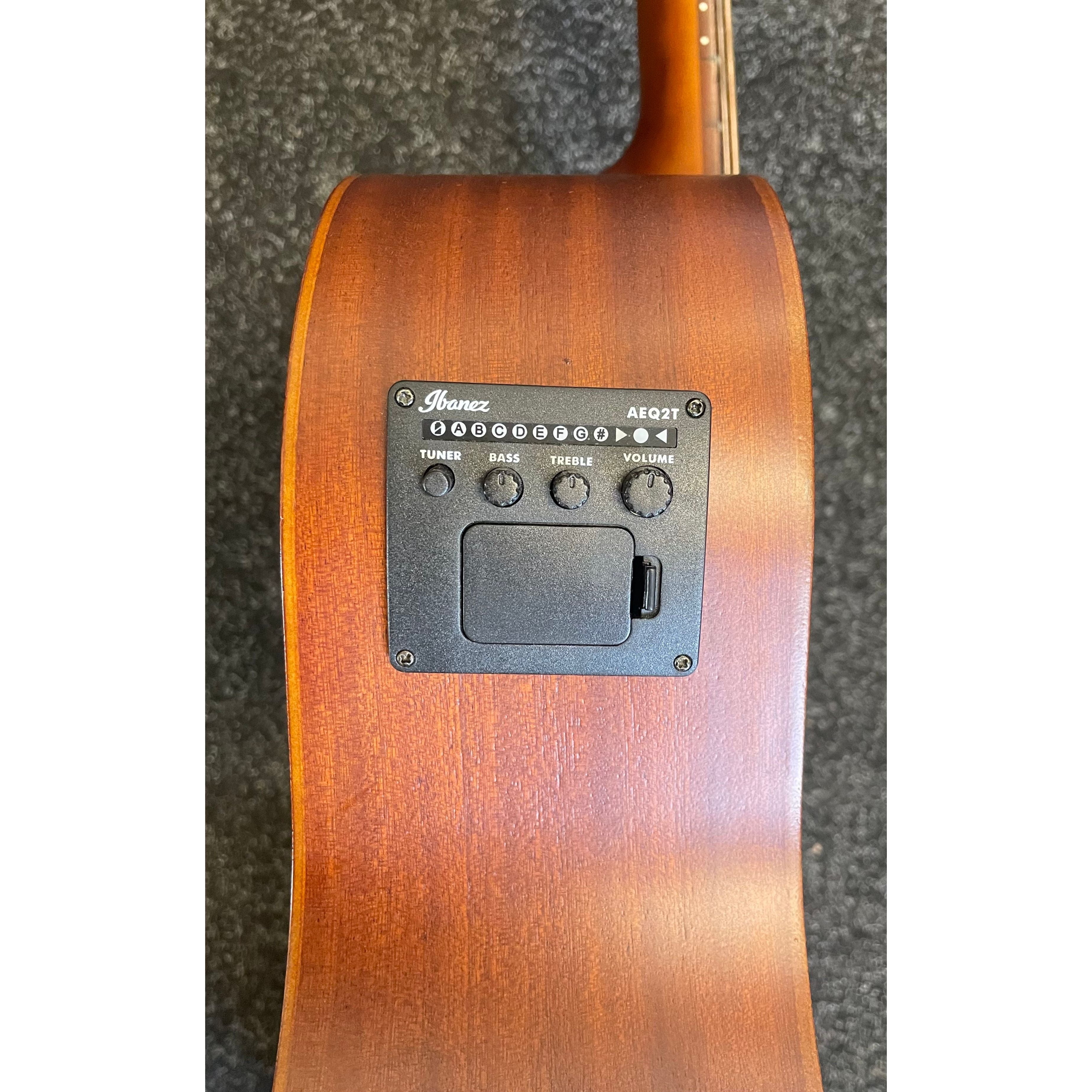 Ibanez PCBE12MH-OPN Open Pour Electro Acoustic Bass Guitar with Gigbag Pre-Owned