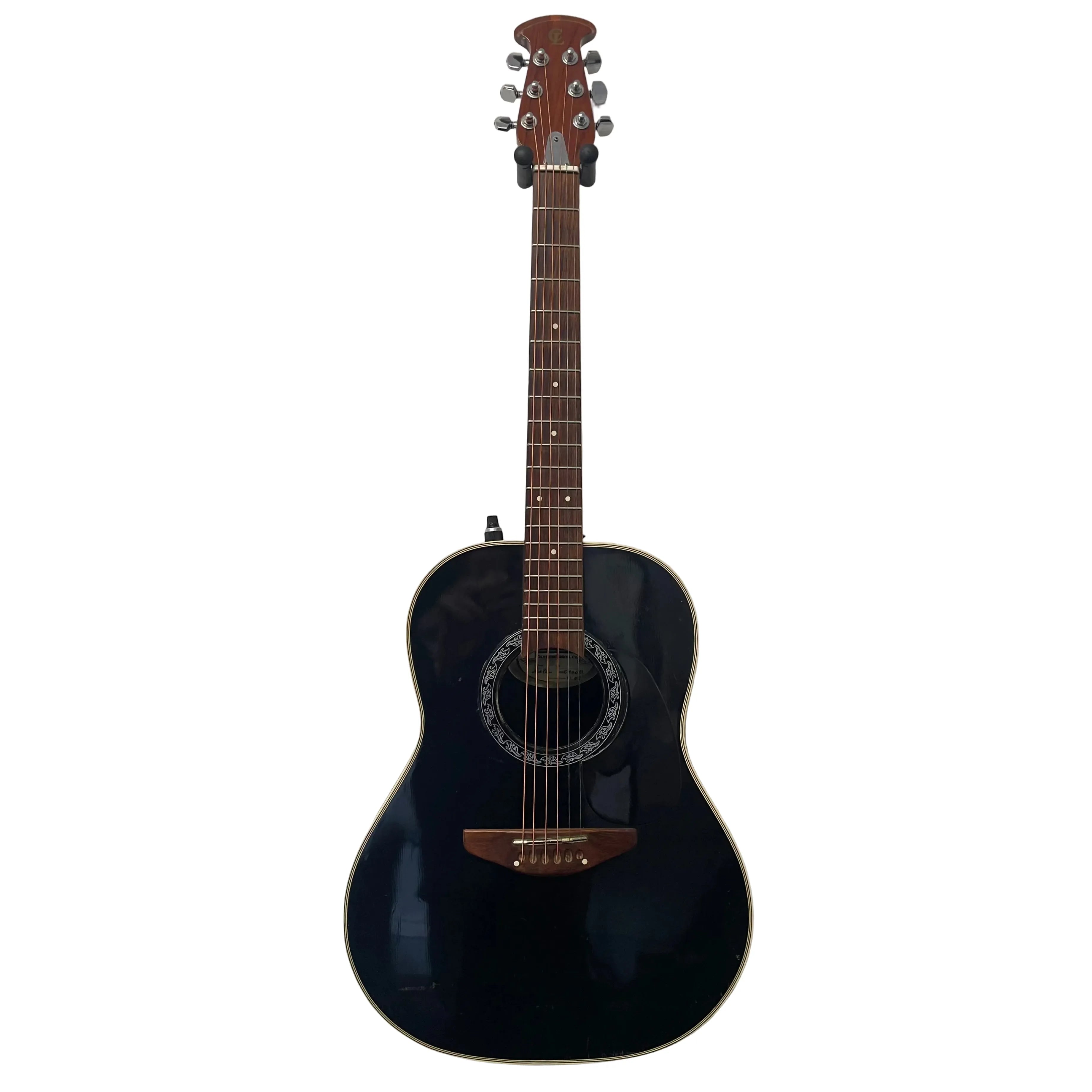 Clarissa Roundback Electro-Acoustic Ovation Style G100EL in Black Pre-Owned