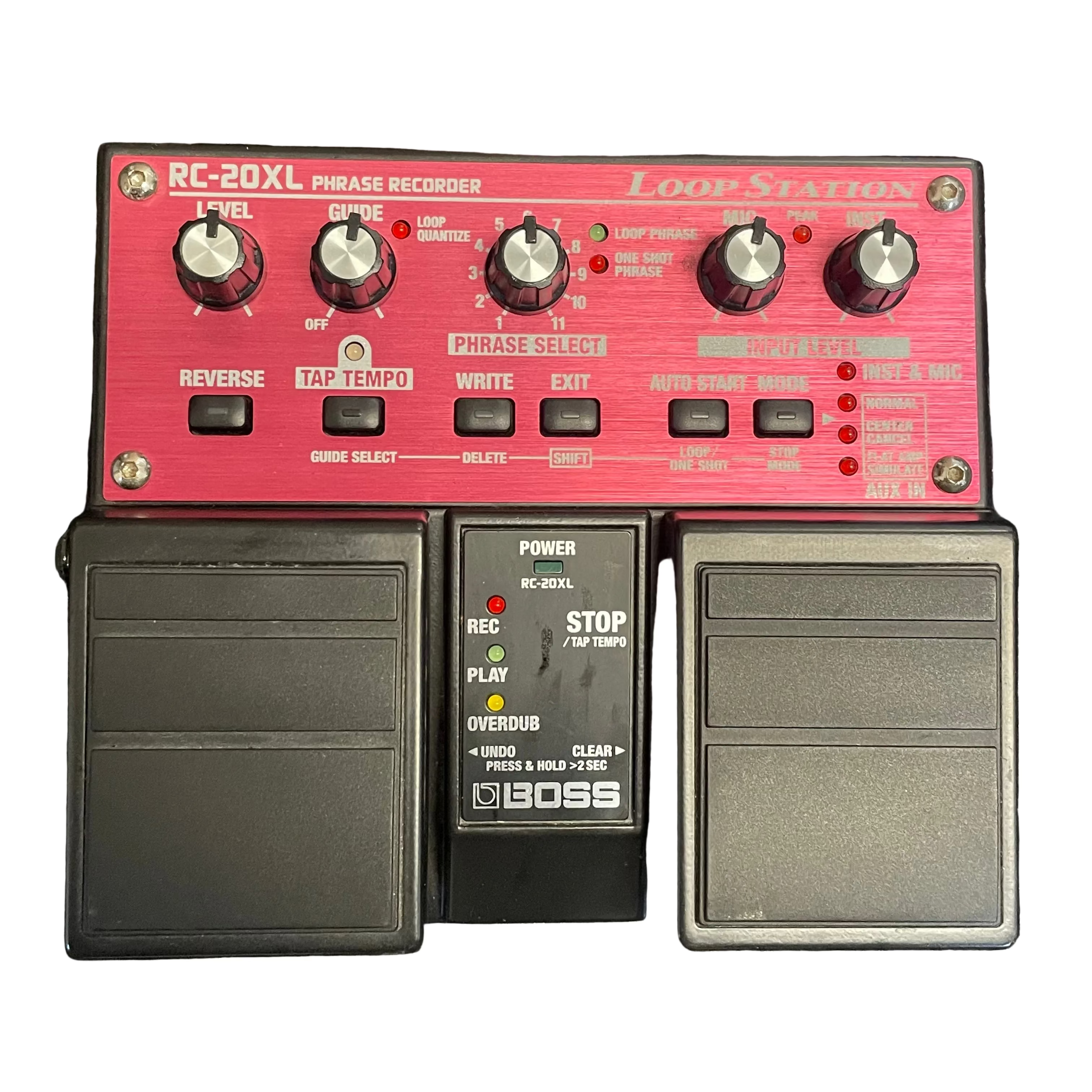 Boss Looper RC-20XL Phrase Recorder Pedal Pre-Owned