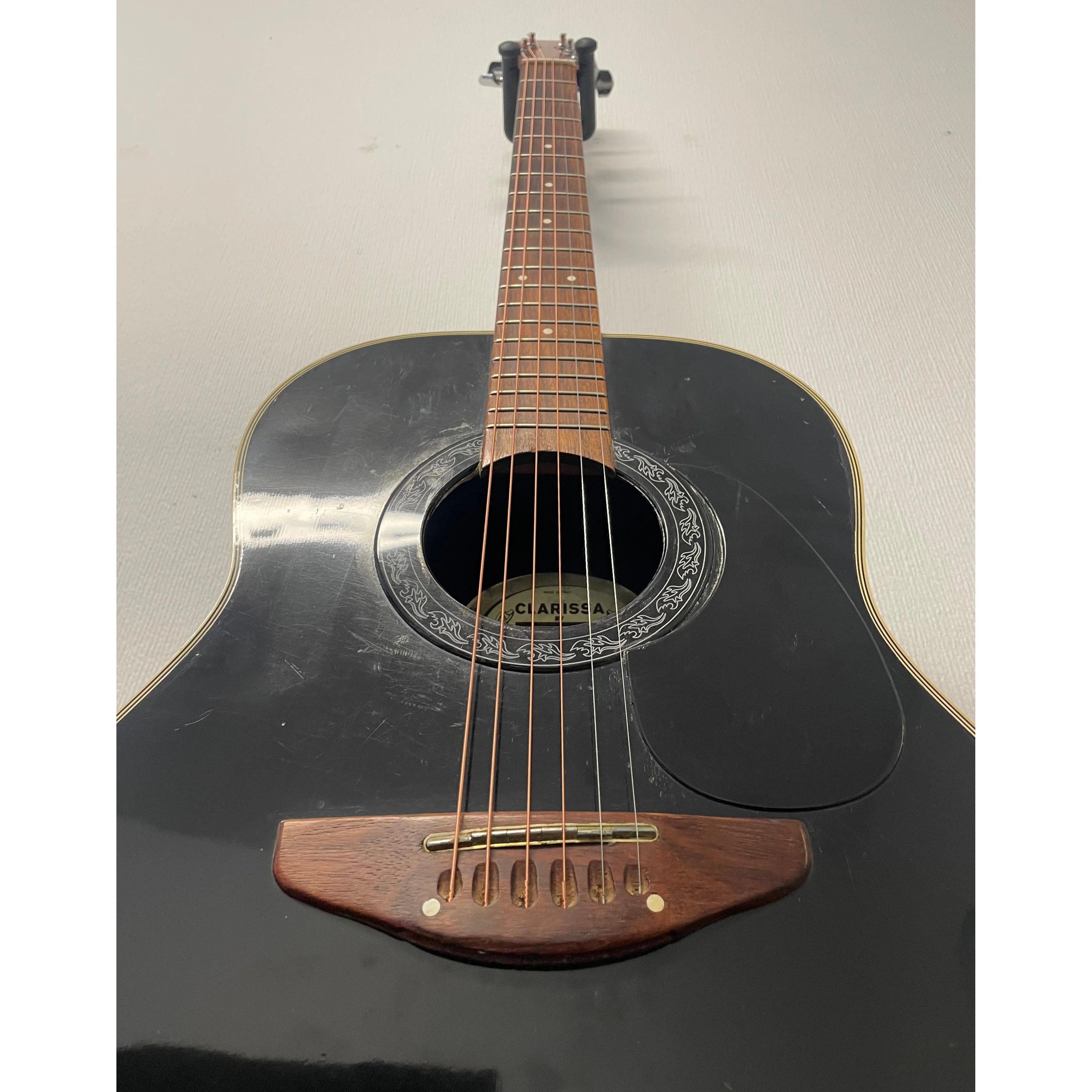 Clarissa Roundback Electro-Acoustic Ovation Style G100EL in Black Pre-Owned
