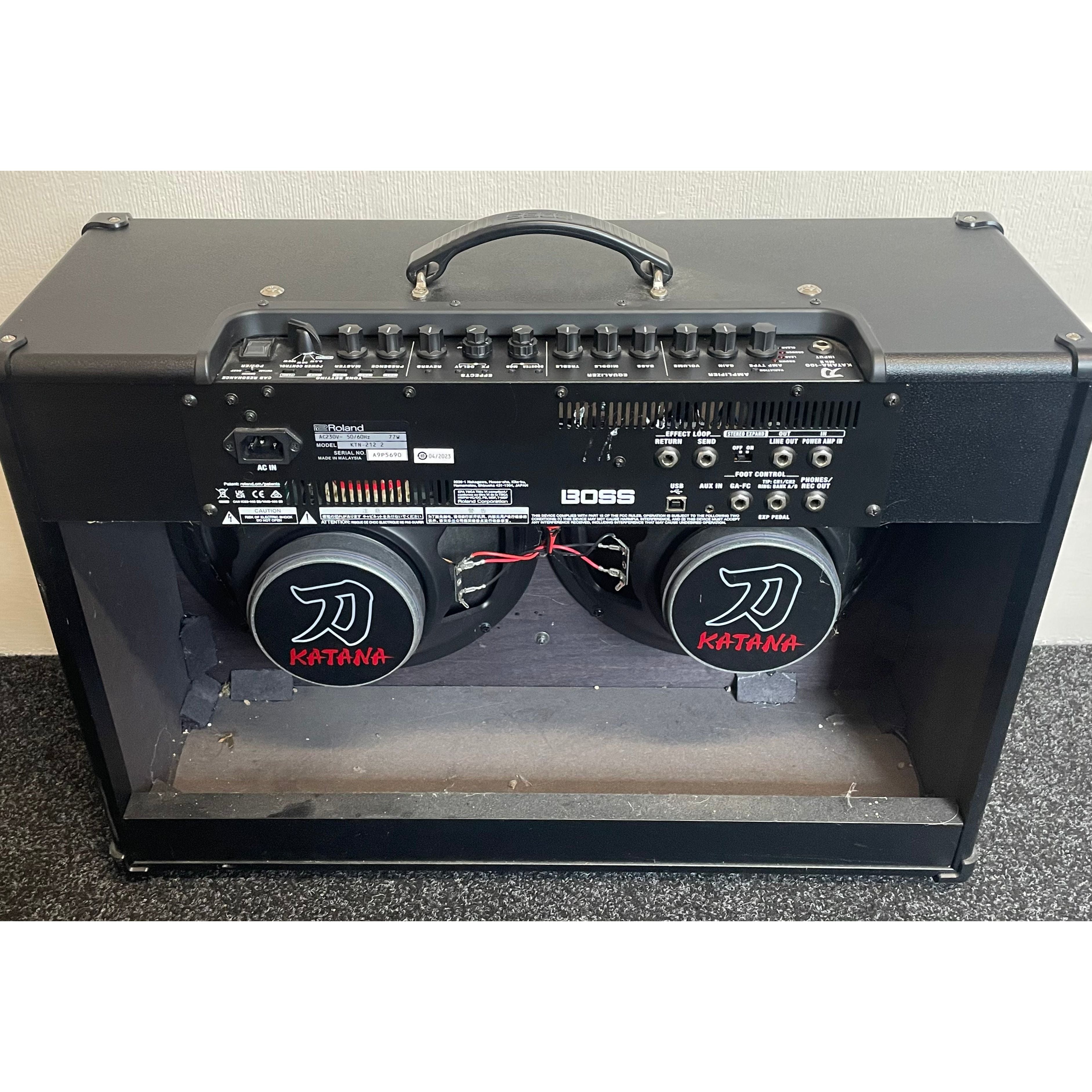 Boss Katana 100 2x12 Modelling Amplifier For Electric Guitar Pre-Owned