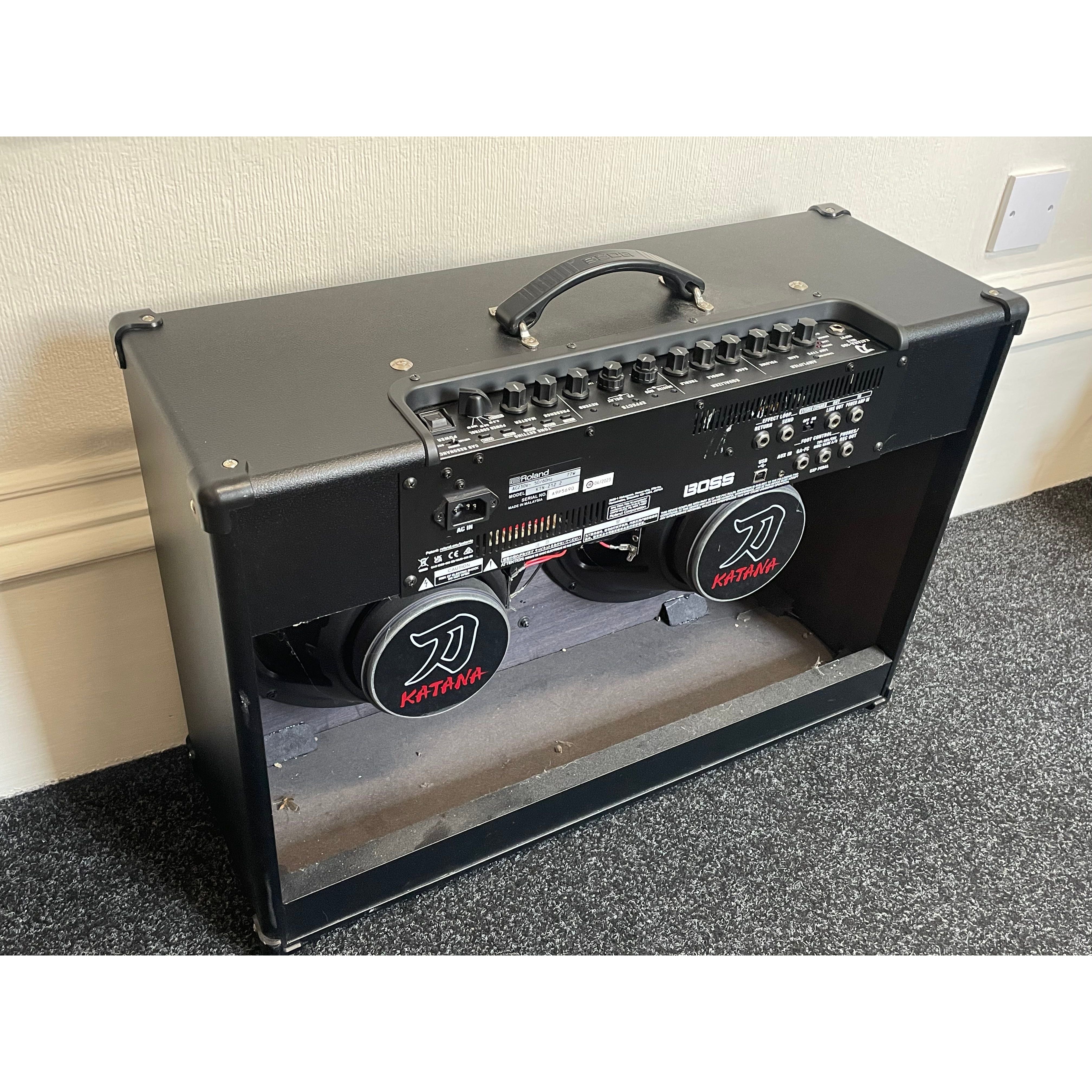 Boss Katana 100 2x12 Modelling Amplifier For Electric Guitar Pre-Owned