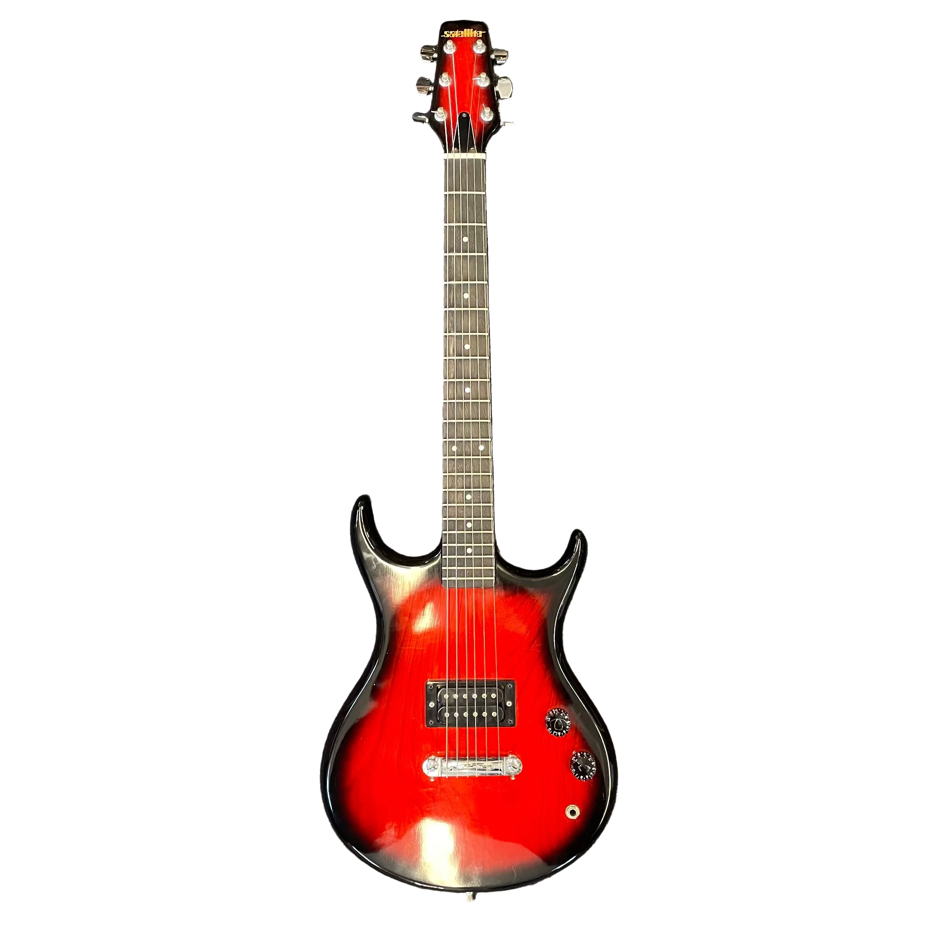 Satellite Double Cut Electric Guitar 1970s with Carry Case Pre-Owned