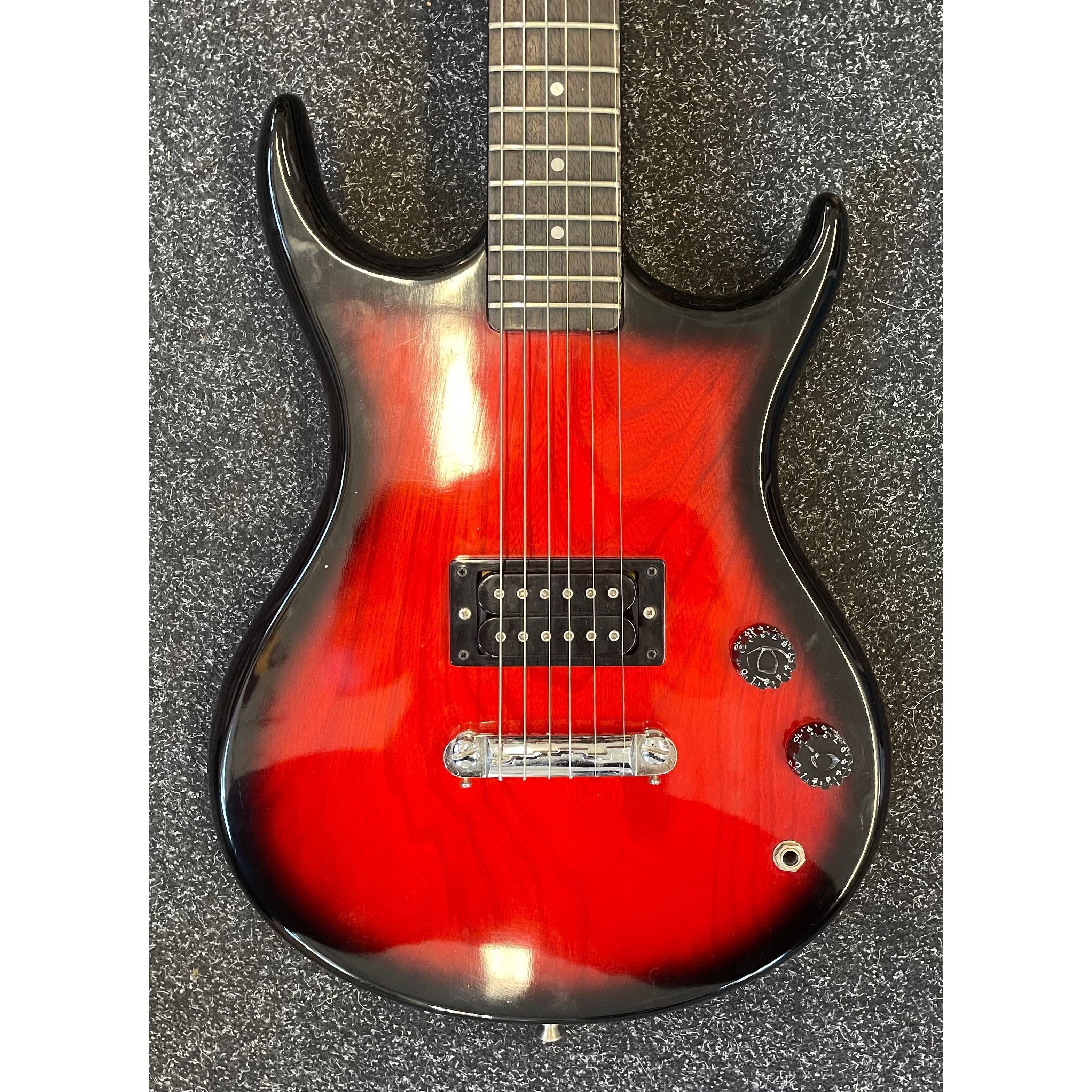 Satellite Double Cut Electric Guitar 1970s with Carry Case Pre-Owned