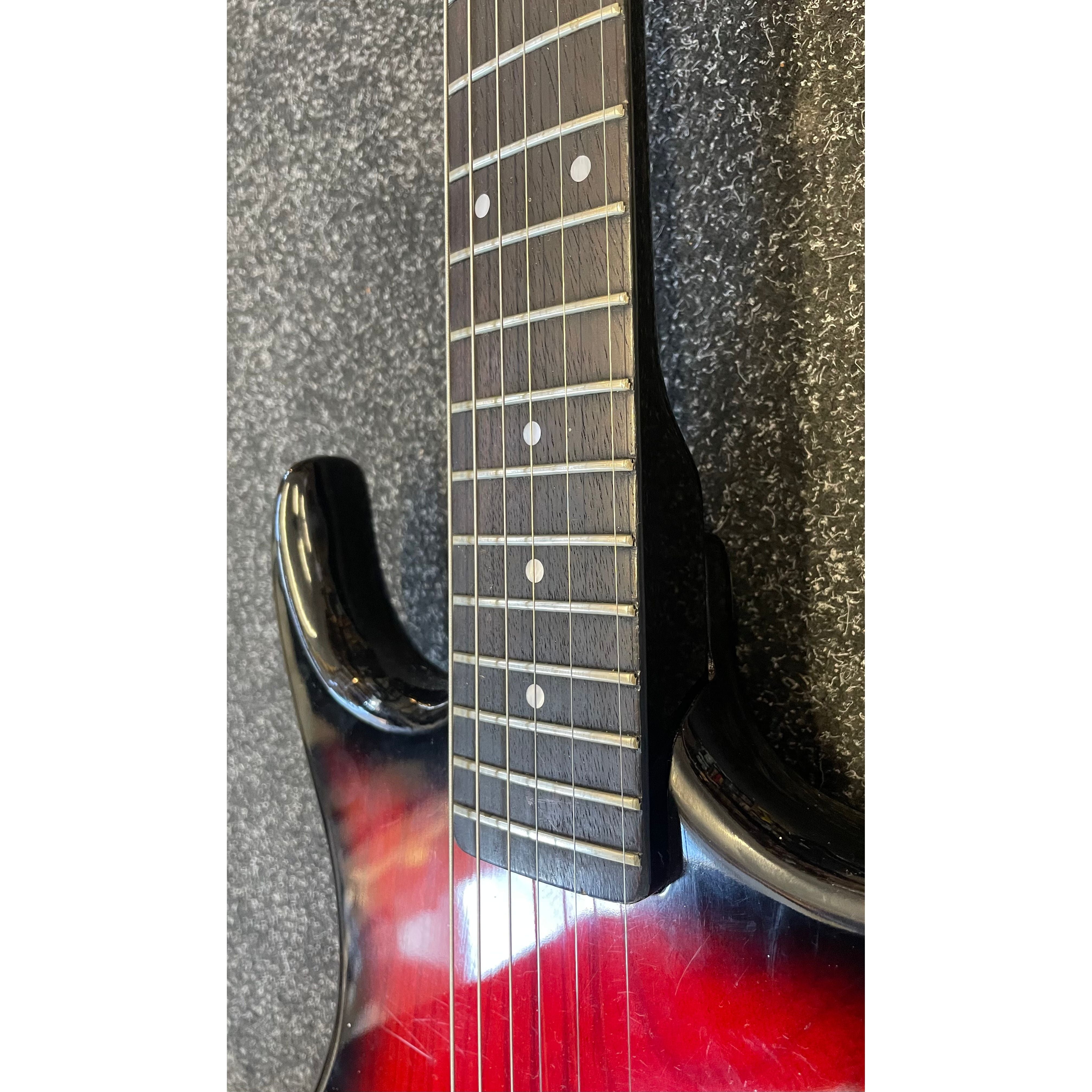 Satellite Double Cut Electric Guitar 1970s with Carry Case Pre-Owned