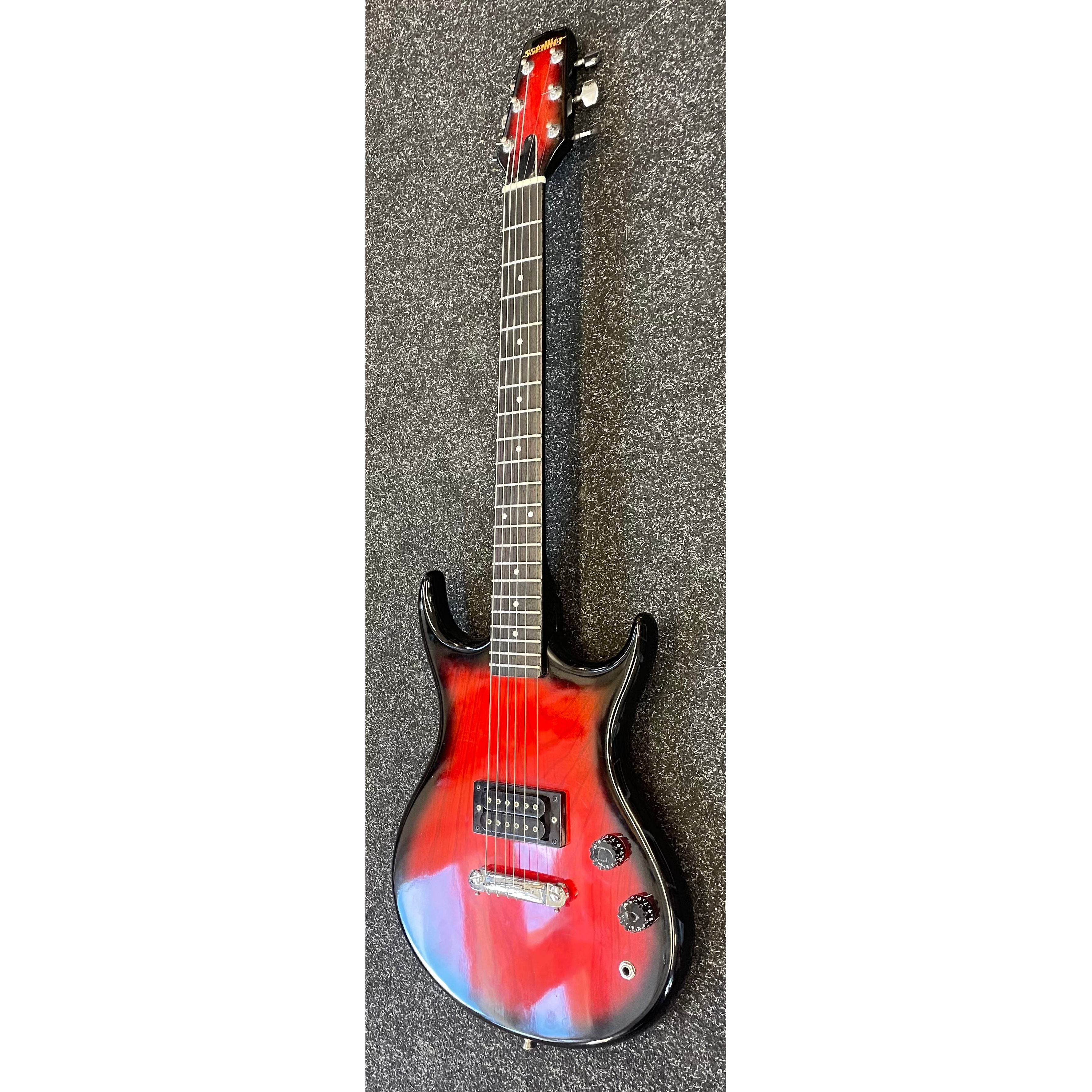 Satellite Double Cut Electric Guitar 1970s with Carry Case Pre-Owned